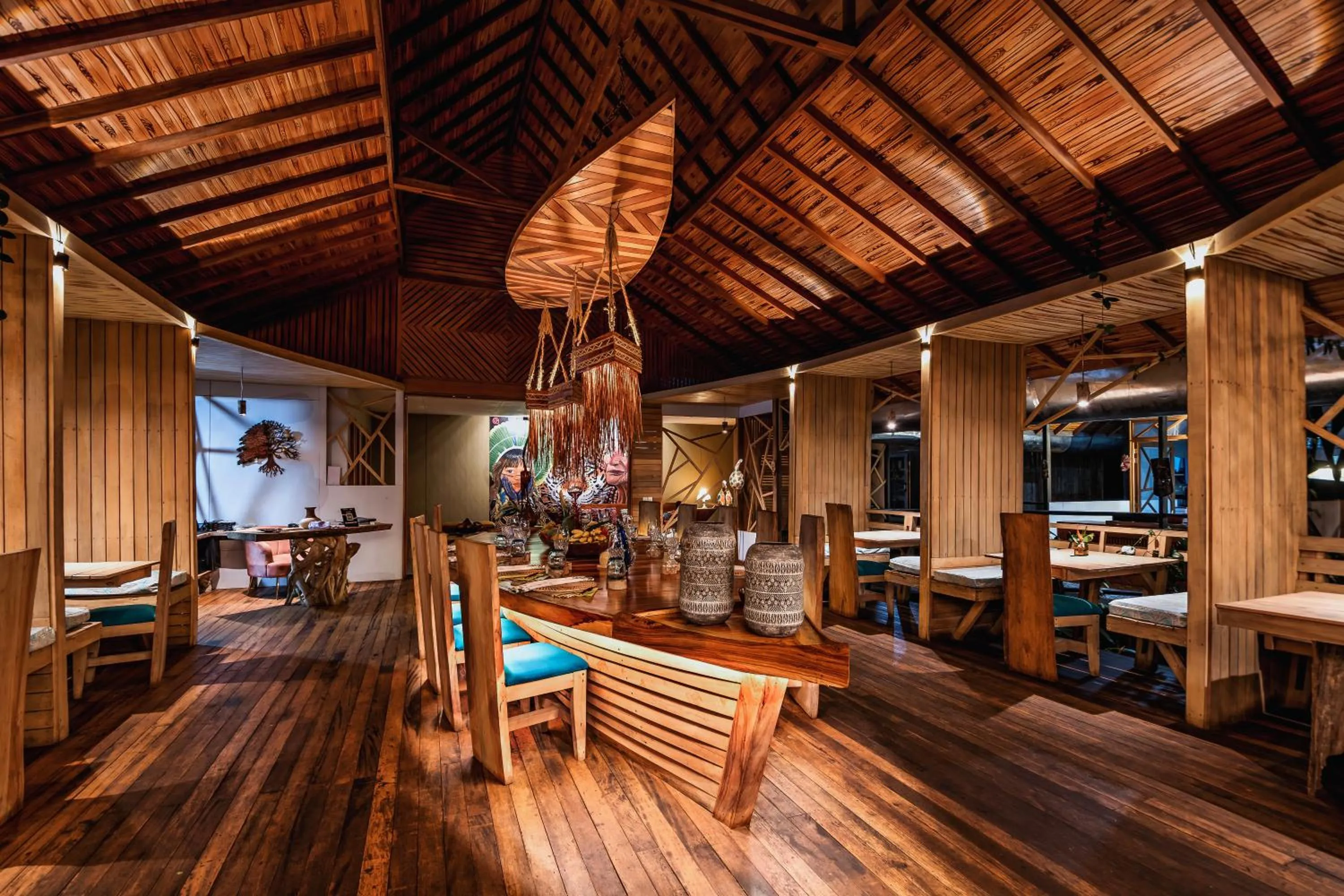 Restaurant/places to eat in Burú Nature Hotel