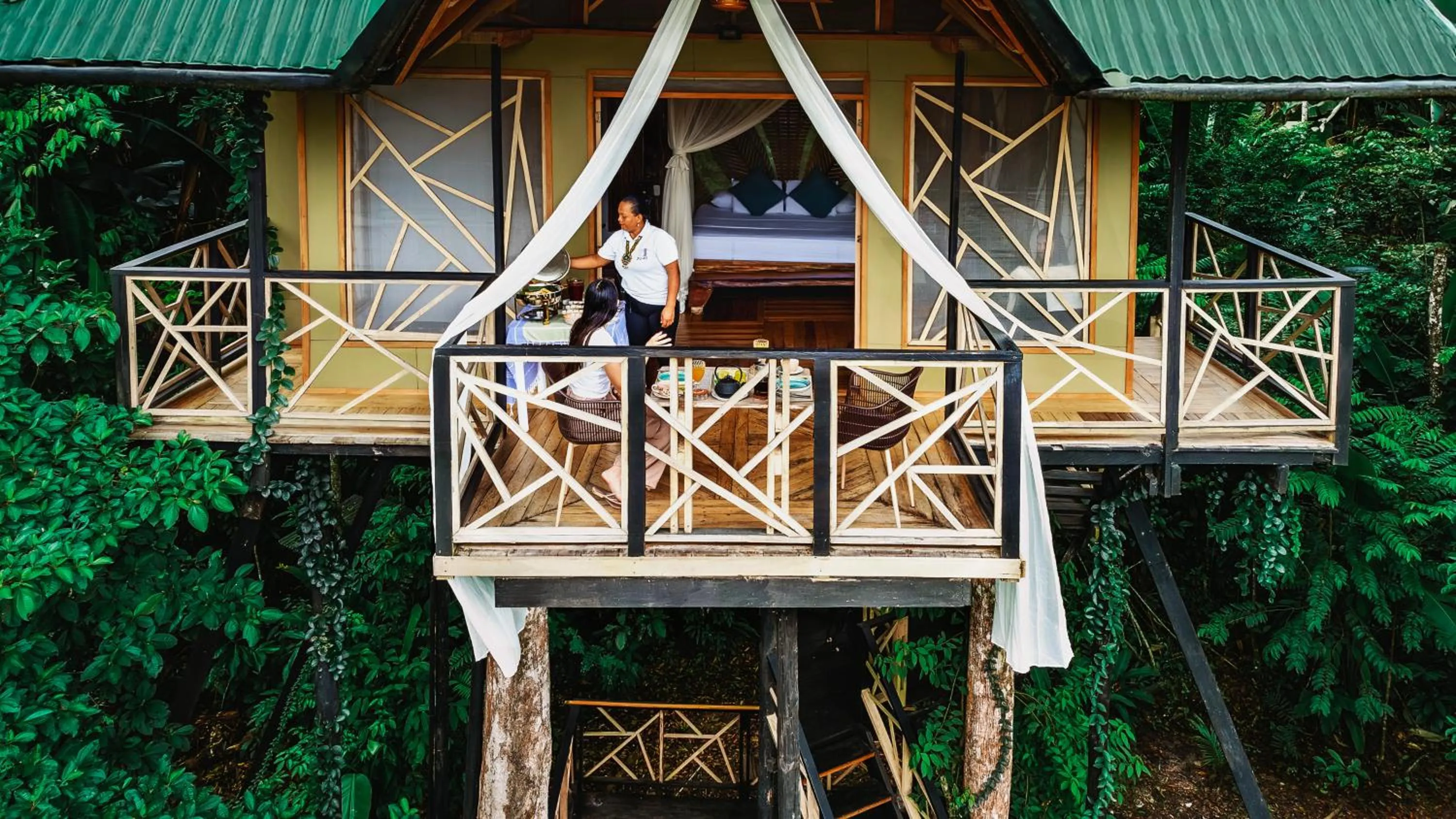 Garden view in Burú Nature Hotel