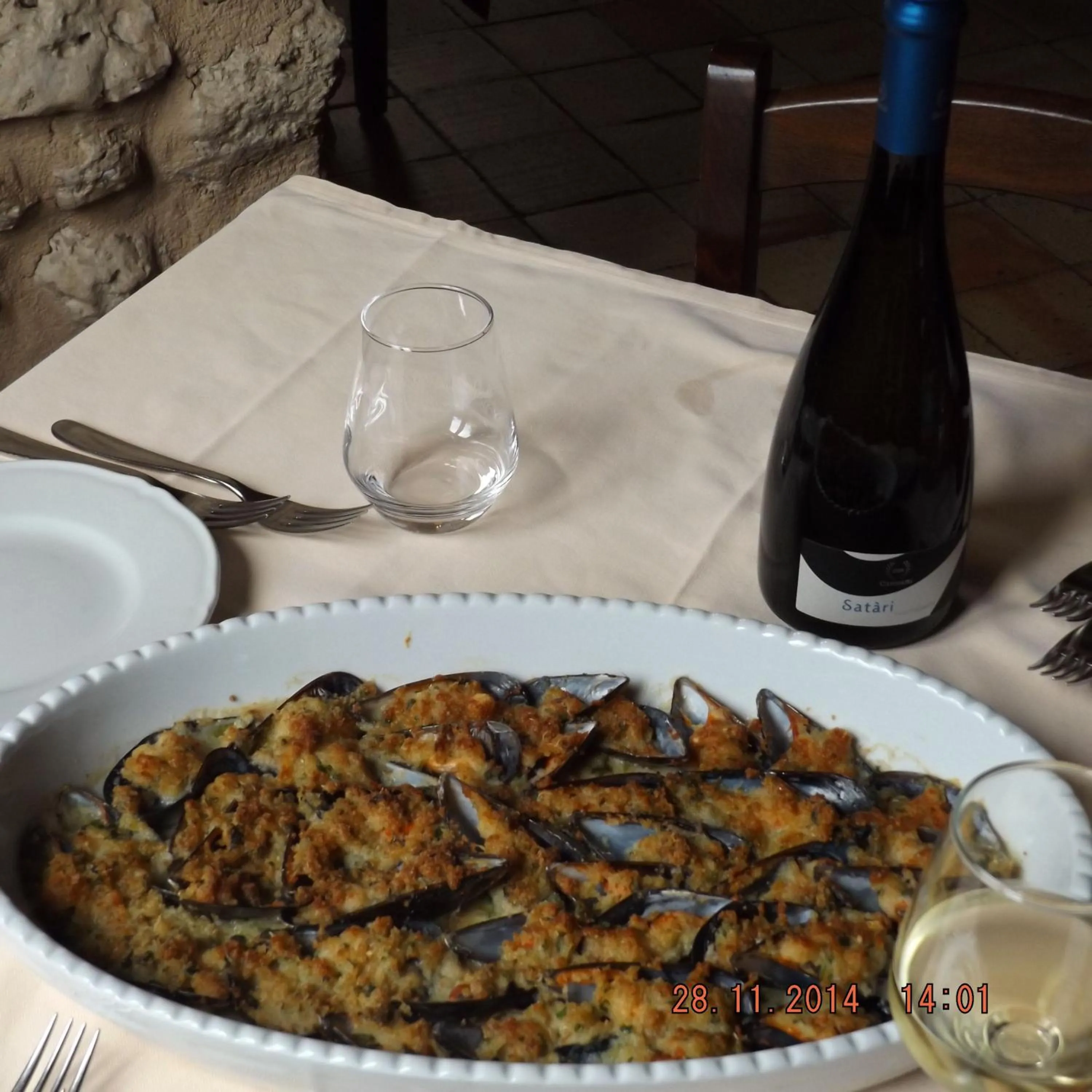 Food close-up in Corte dei Monaci