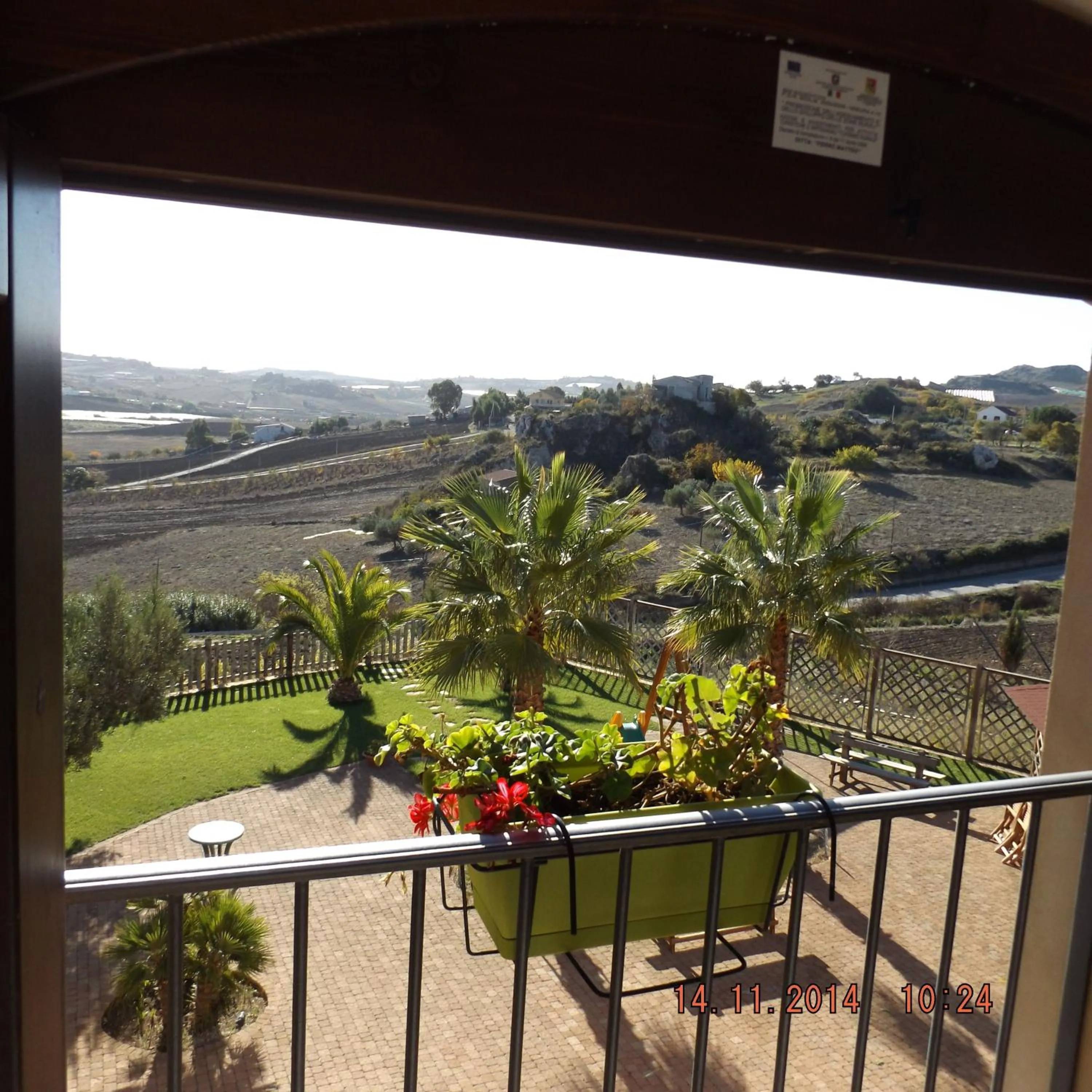 Garden view in Corte dei Monaci