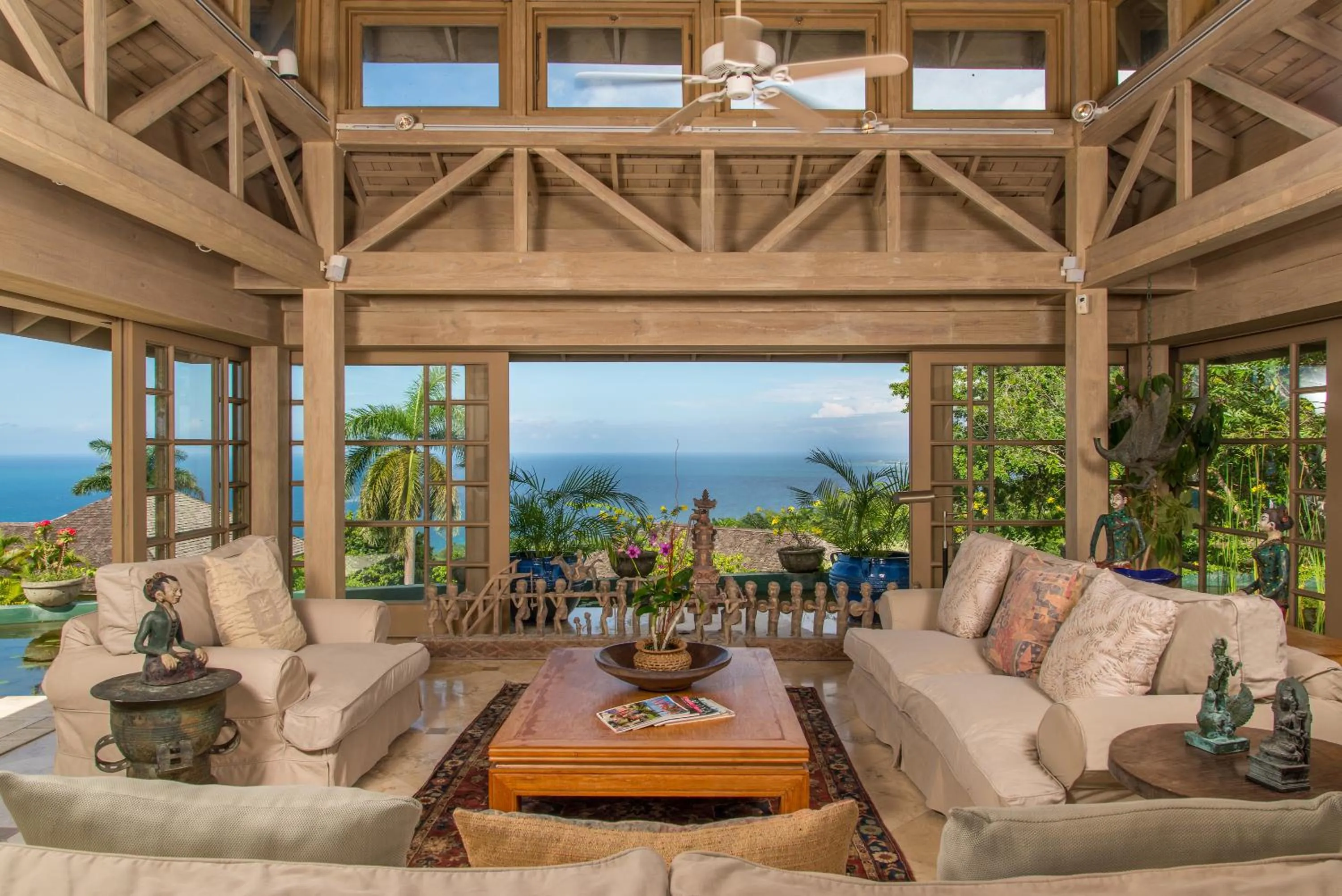 Living room in Silent Waters Villa