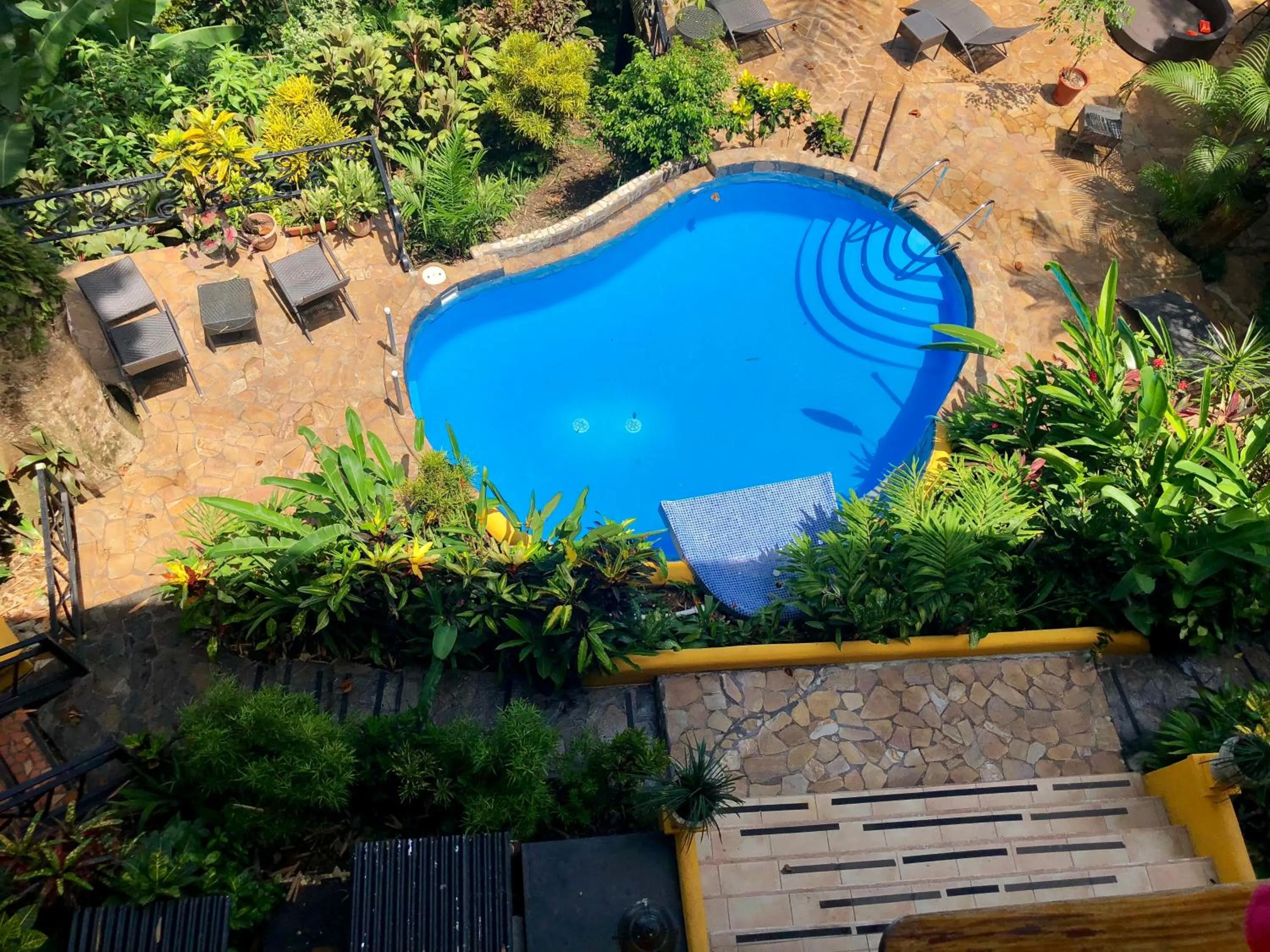 Patio in Mango Moon Villa
