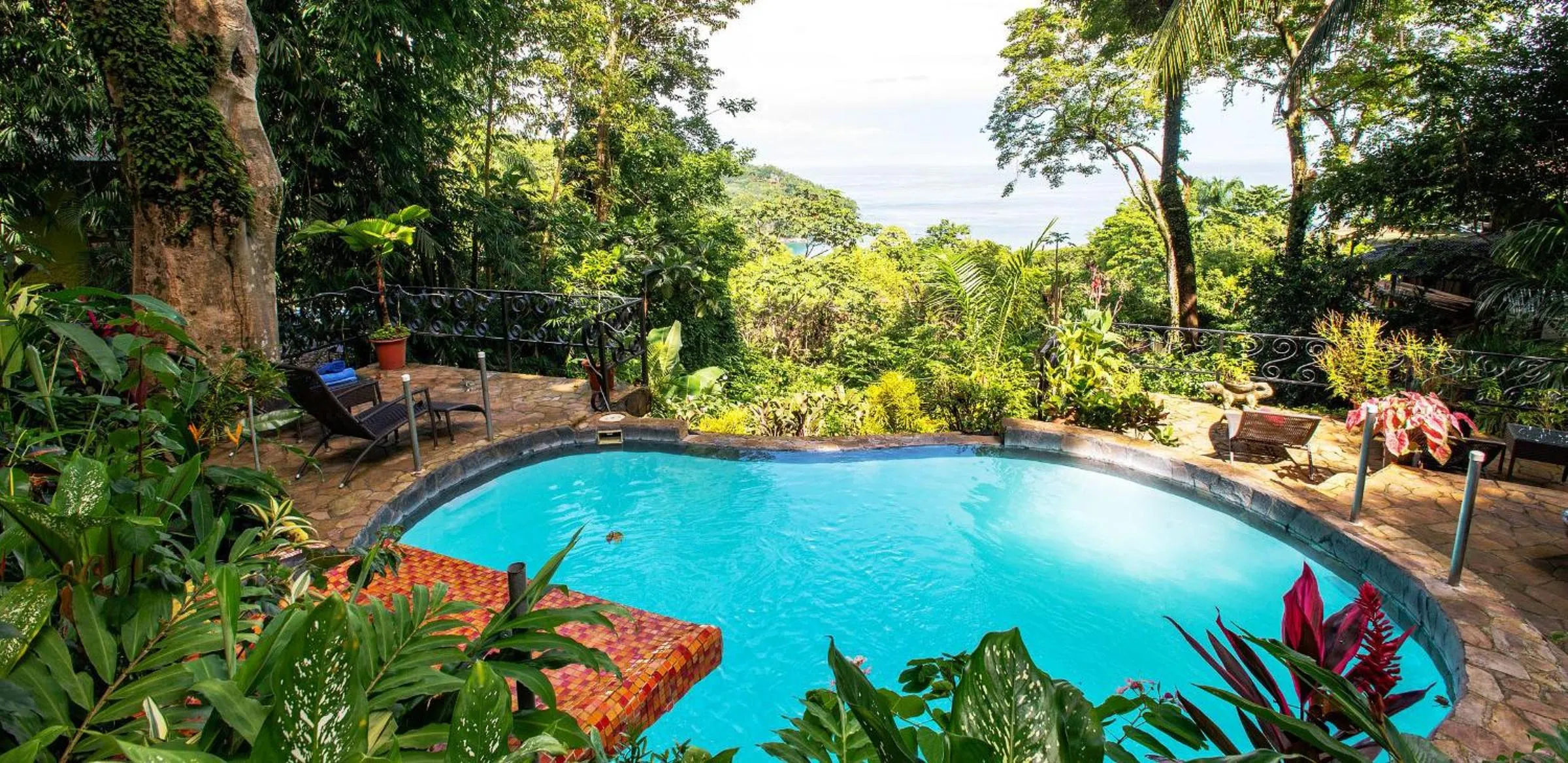 Patio in Mango Moon Villa