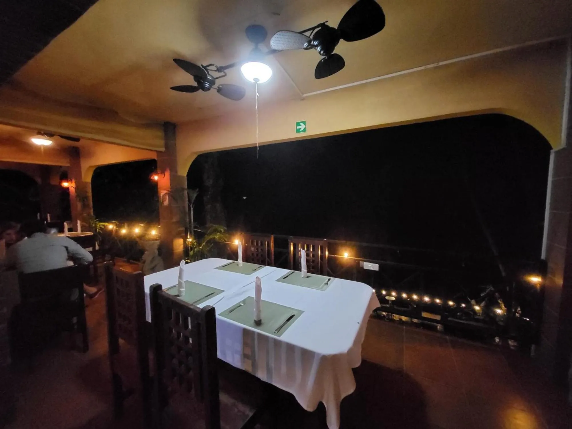 Patio in Mango Moon Villa