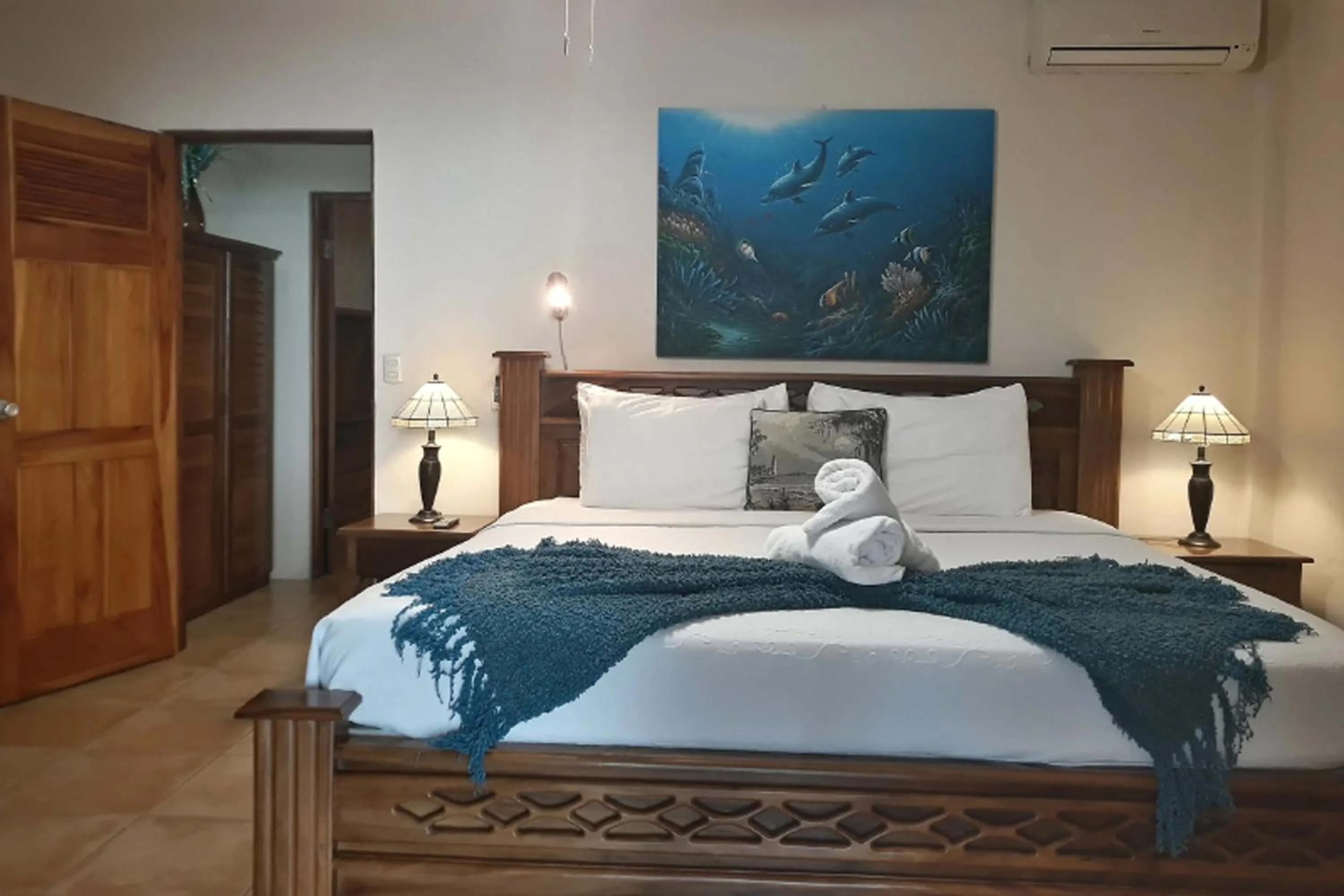 Bedroom, Bed in Mango Moon Villa