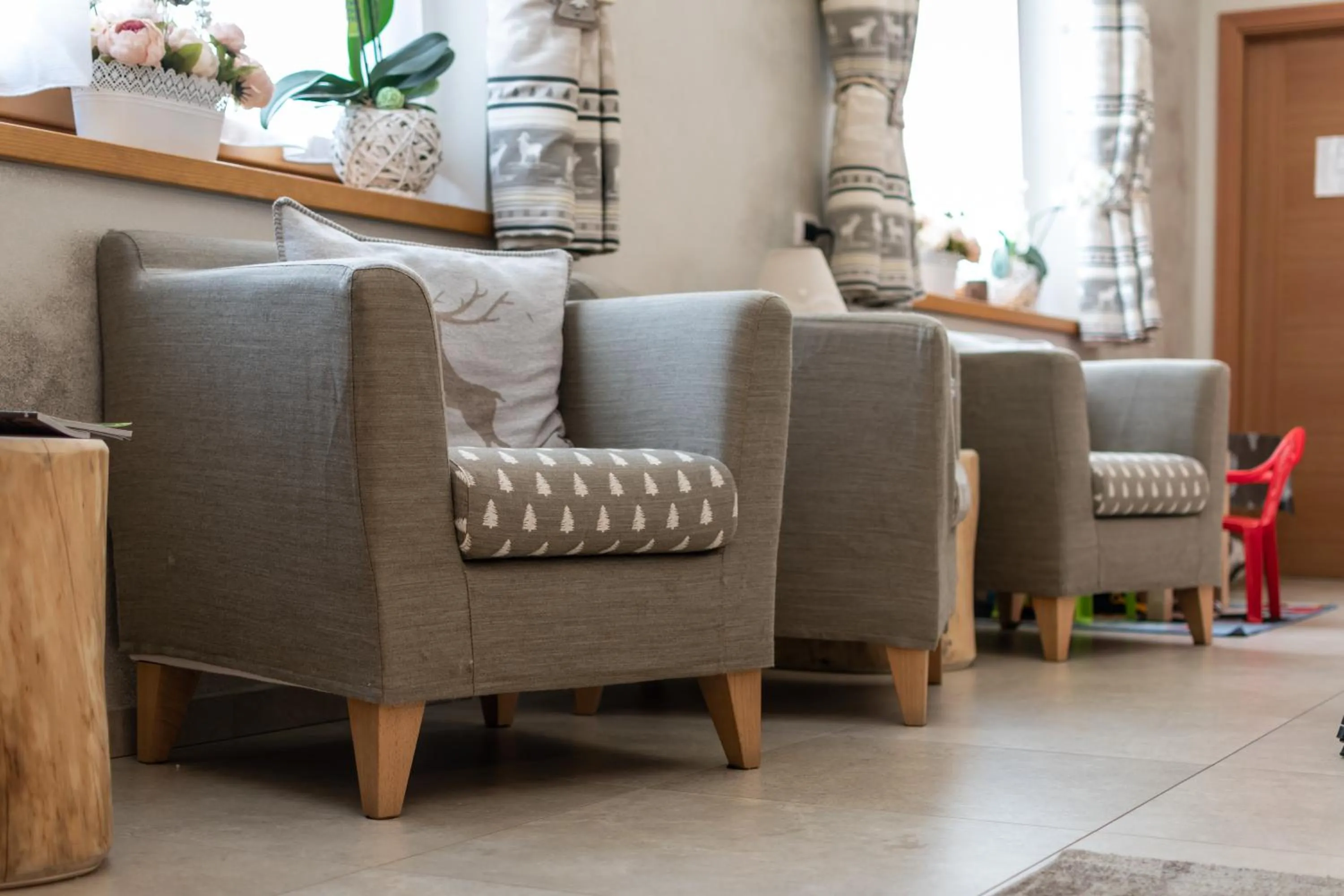 Lobby or reception in Aparthotel Dolomites Living&Relax