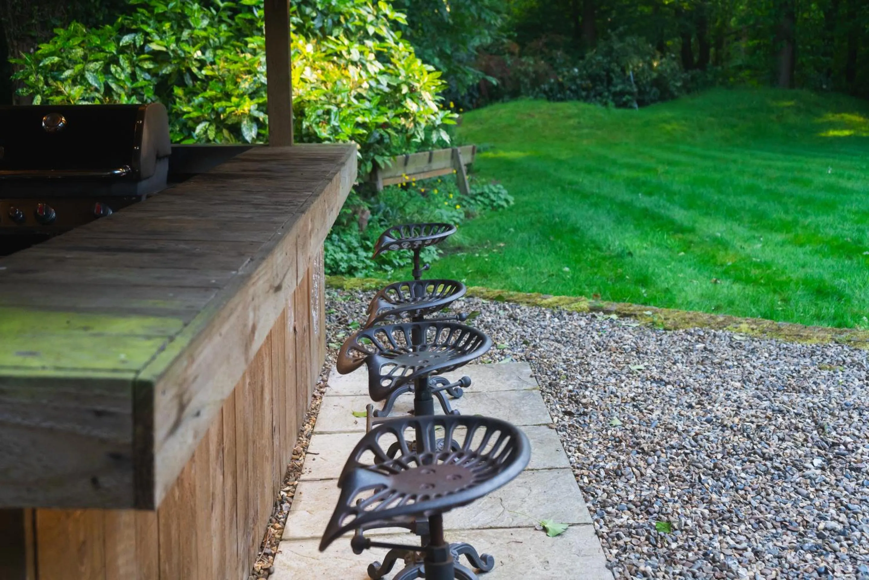 Garden in The Bungalow by TAS