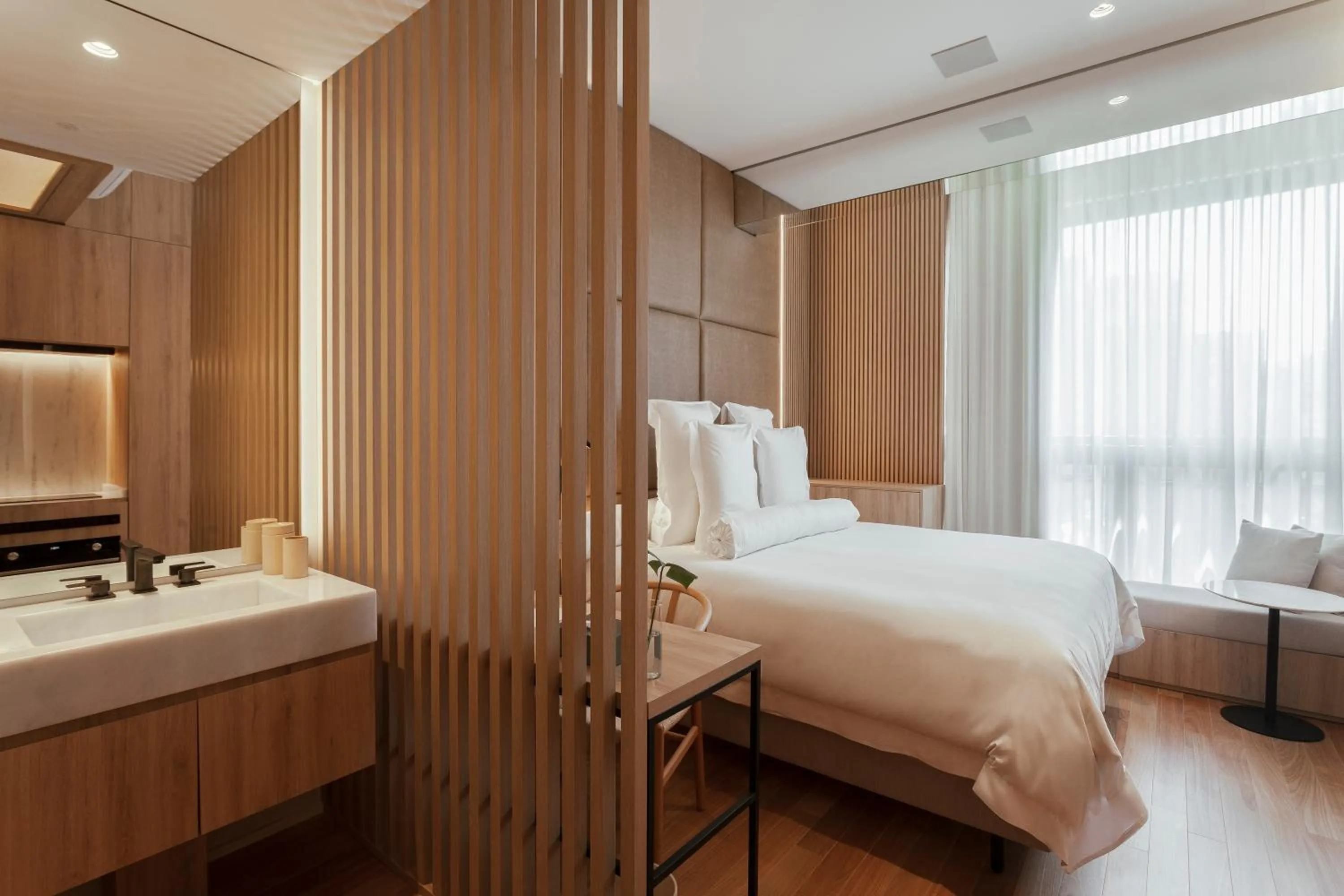 Bedroom, Bed in v3rso Jardins