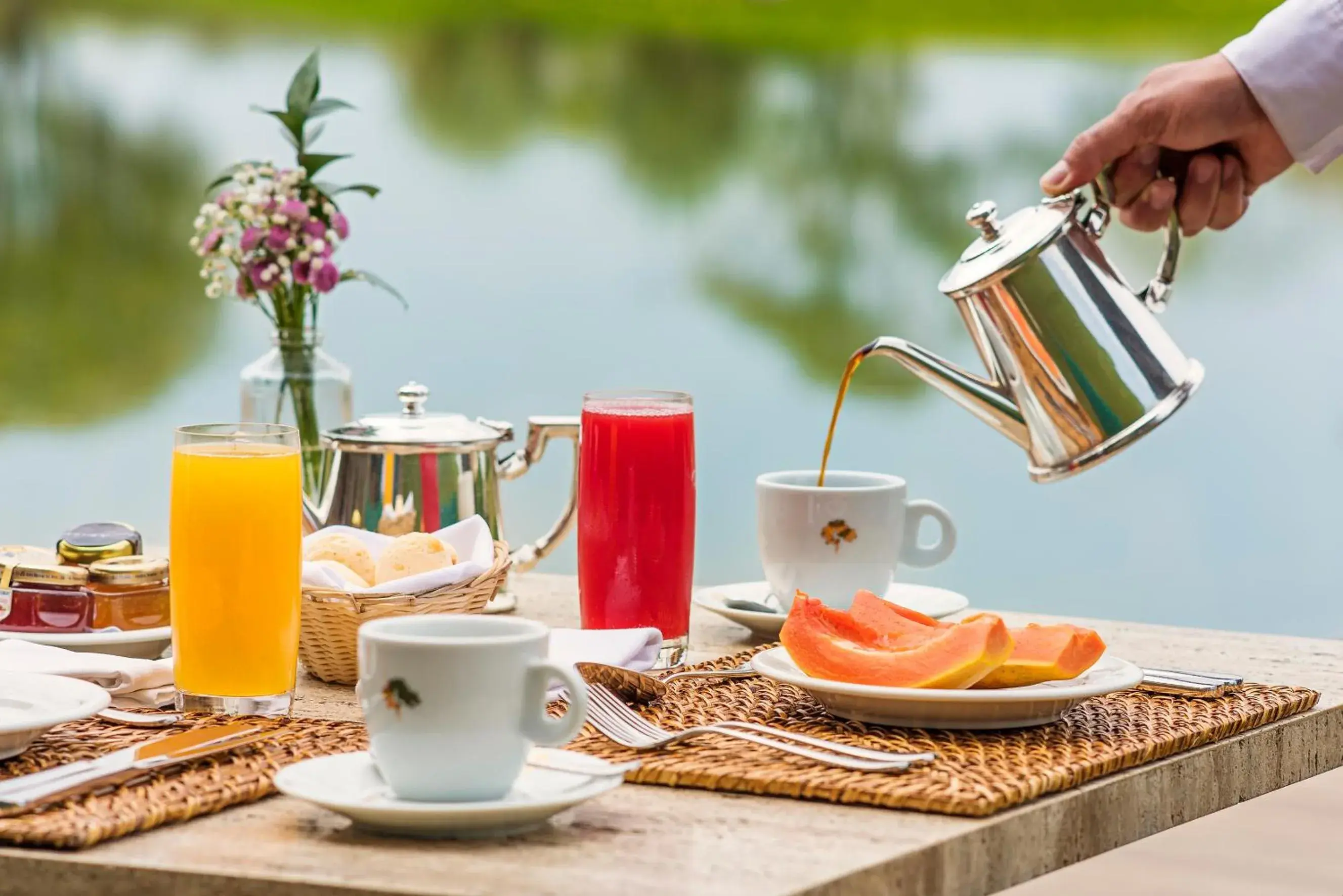 Breakfast in Hotel Fasano Boa Vista Breakfast in Hotel Fasano Boa Vista