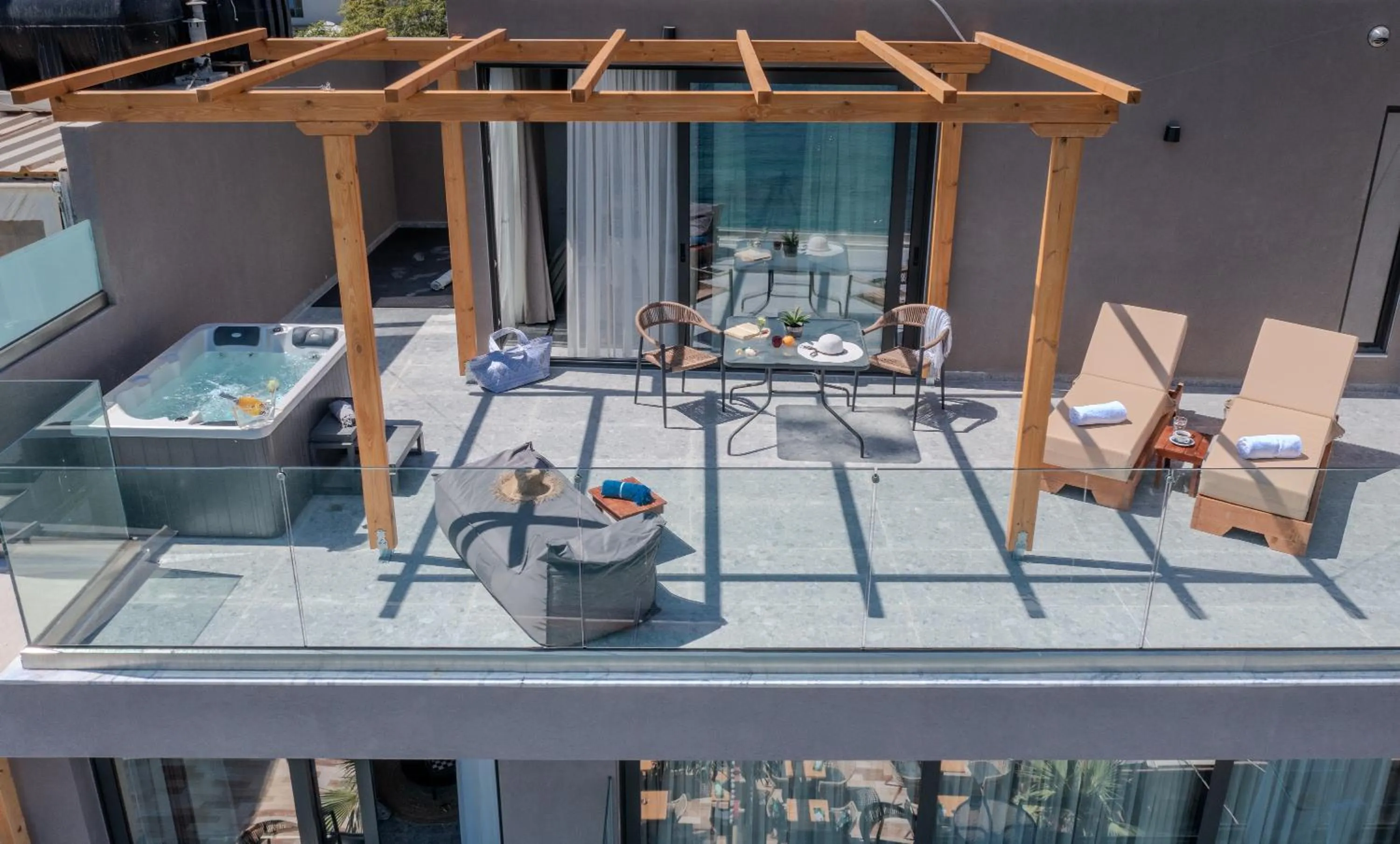 Balcony/Terrace in Soho SeaFront Suites