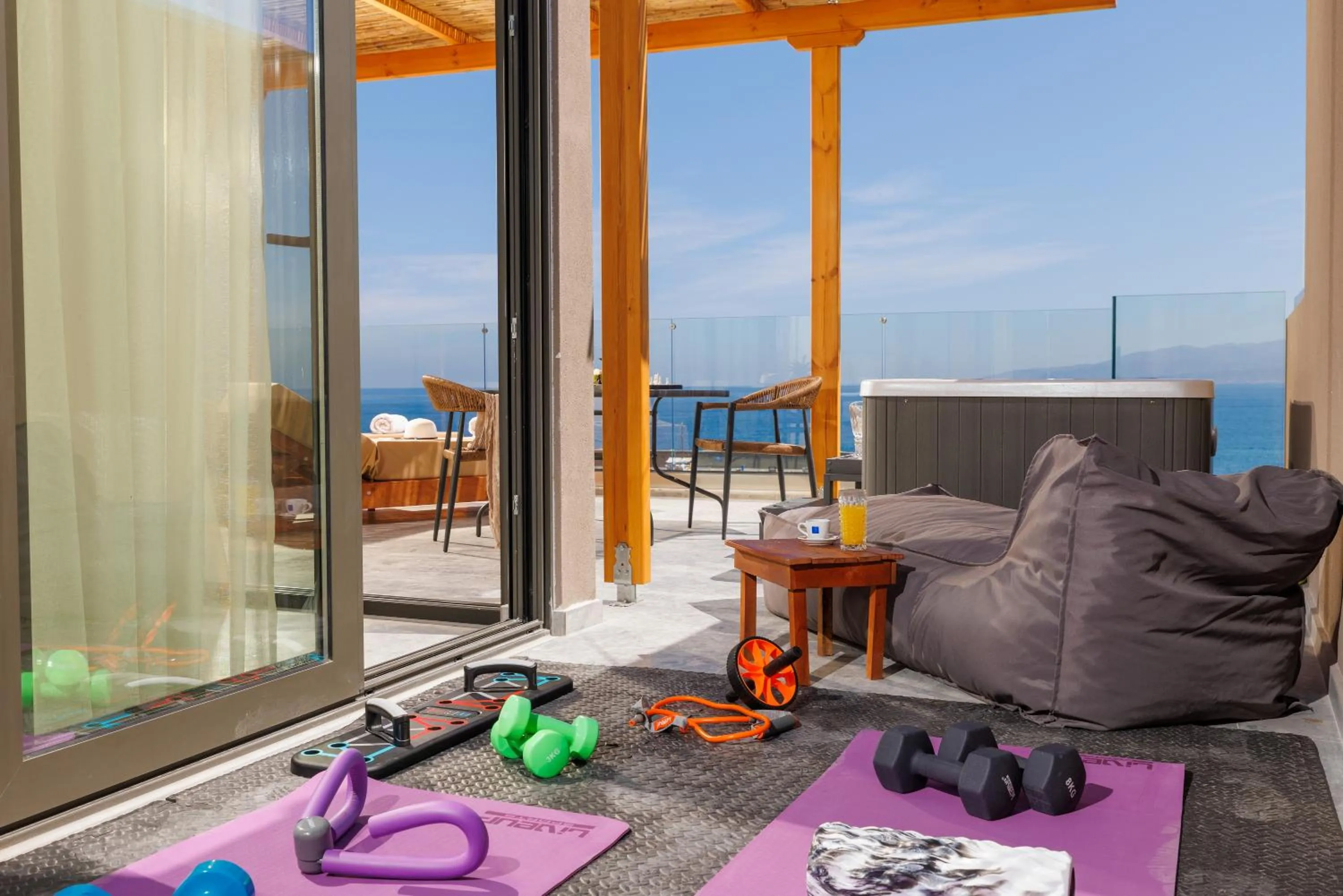 Fitness centre/facilities in Soho SeaFront Suites