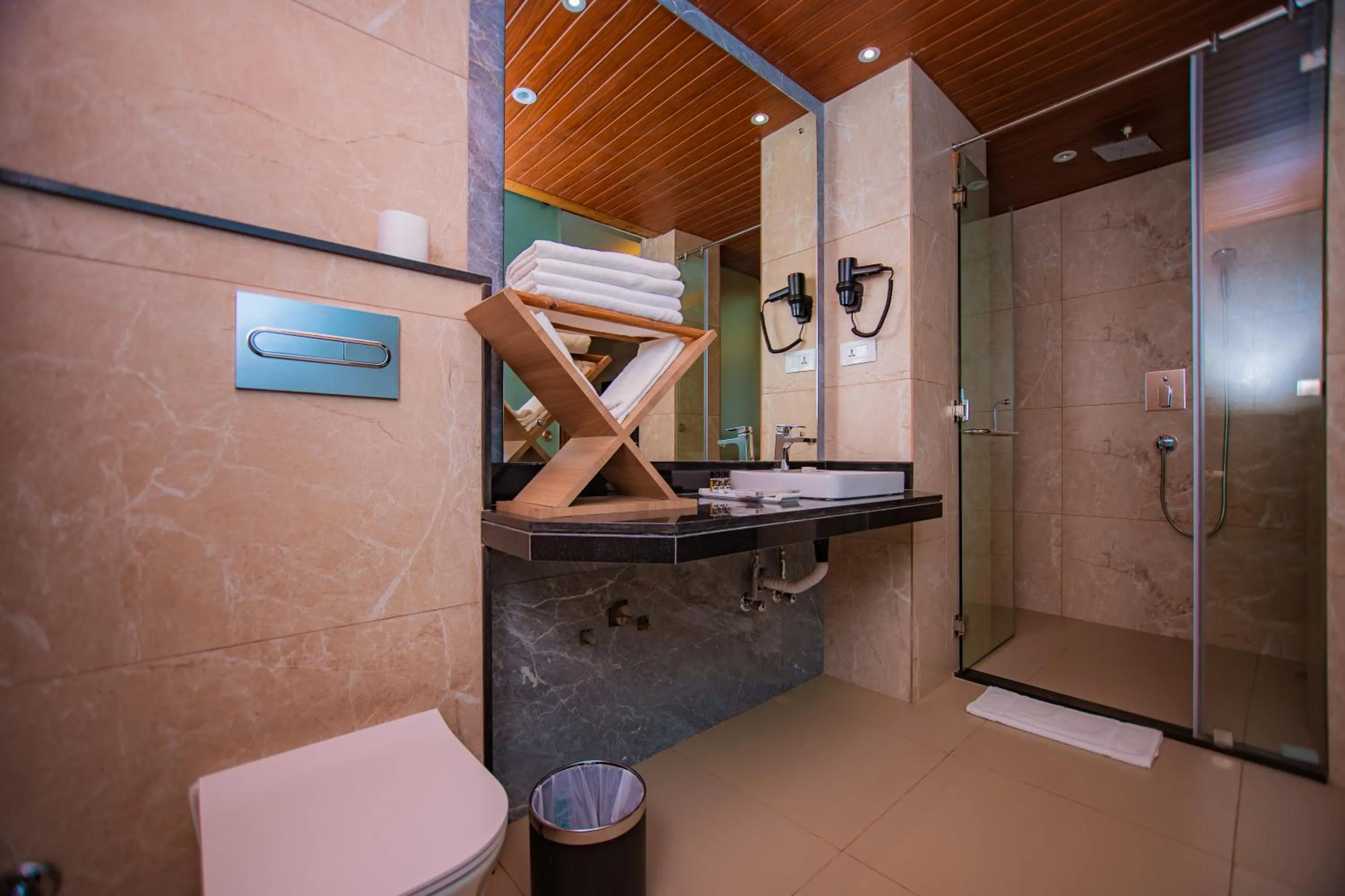 Bathroom in Temple Himalaya Hotel & Spa