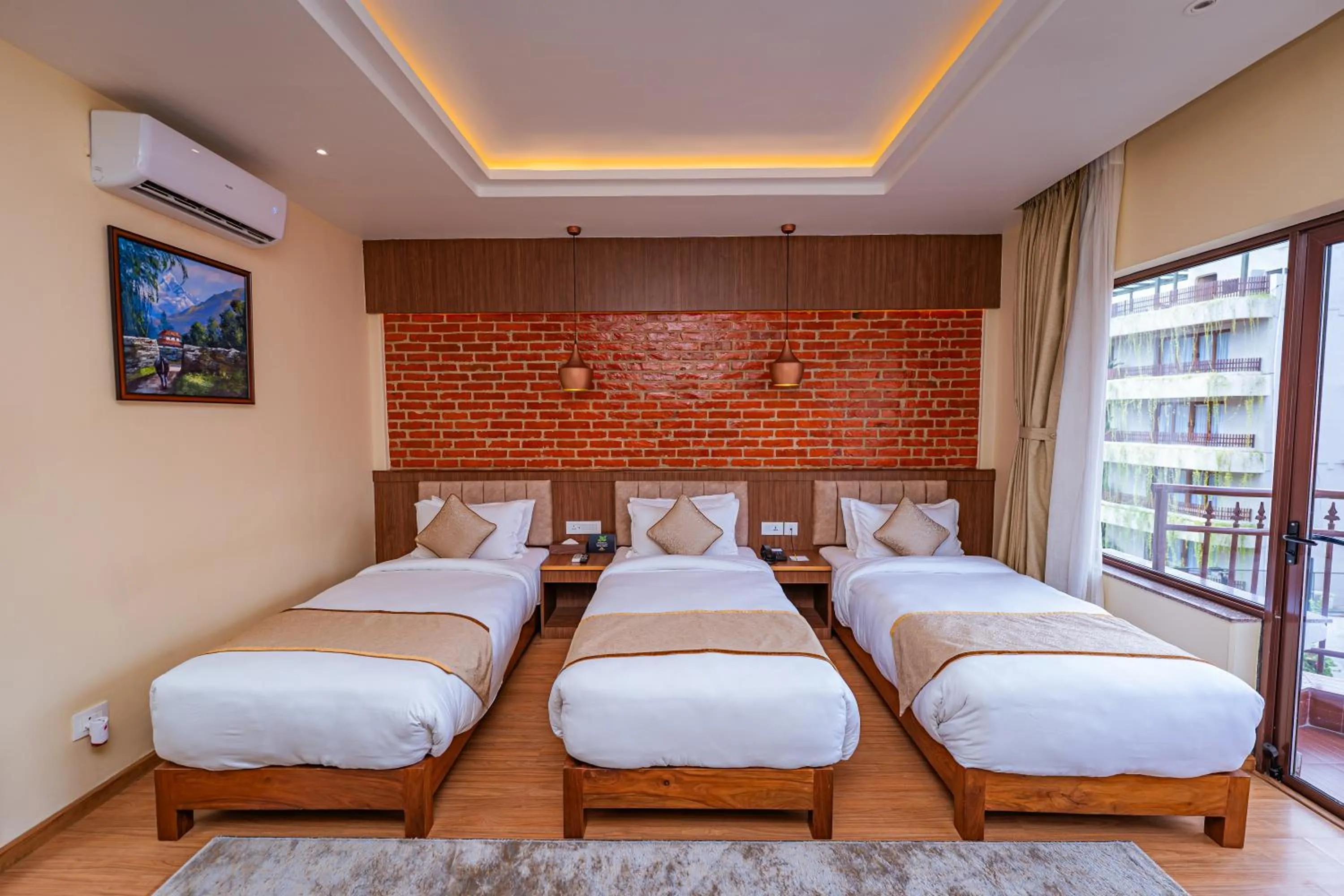 Bedroom, Bed in Temple Himalaya Hotel & Spa