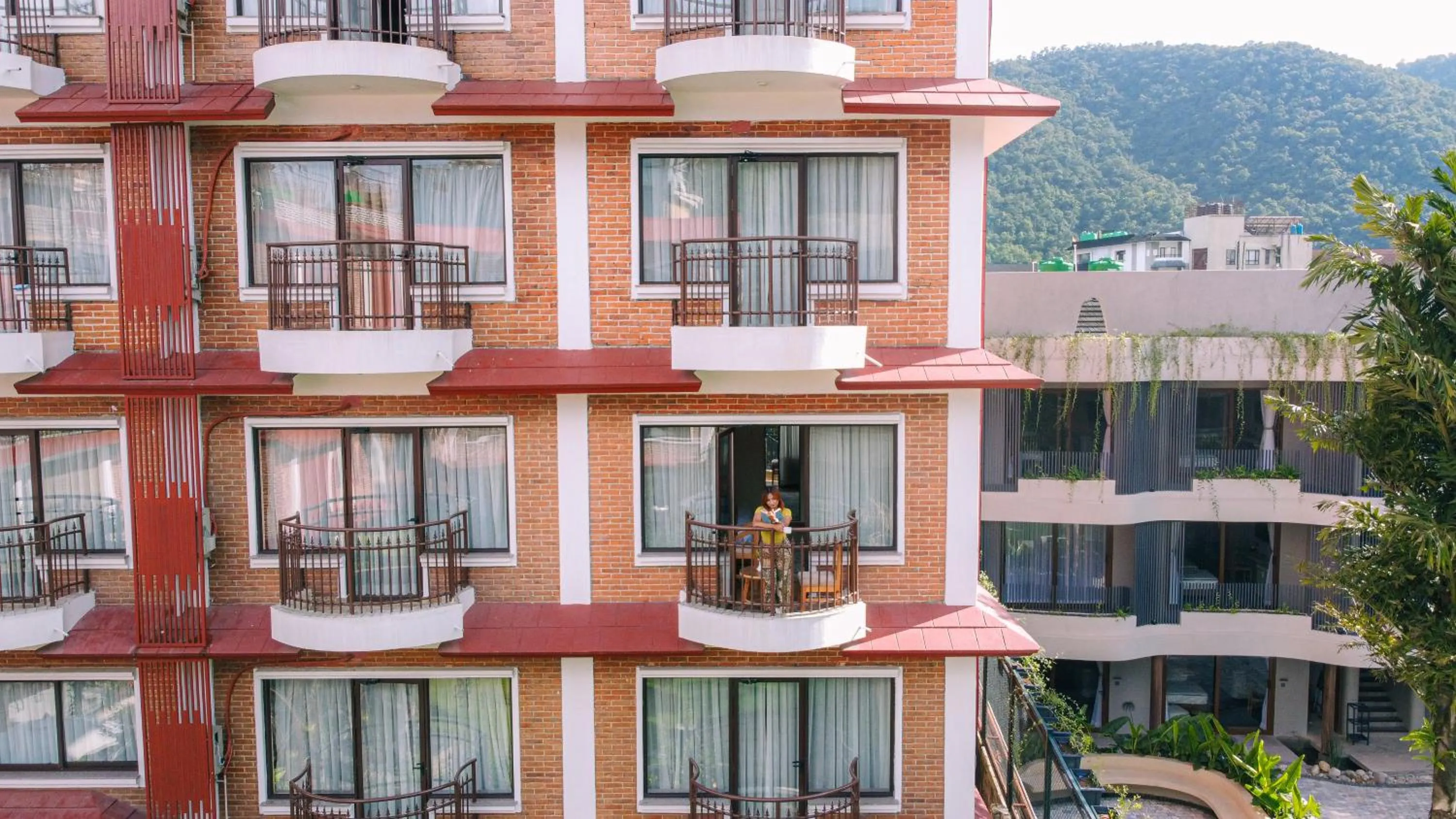 Balcony/Terrace in Temple Himalaya Hotel & Spa