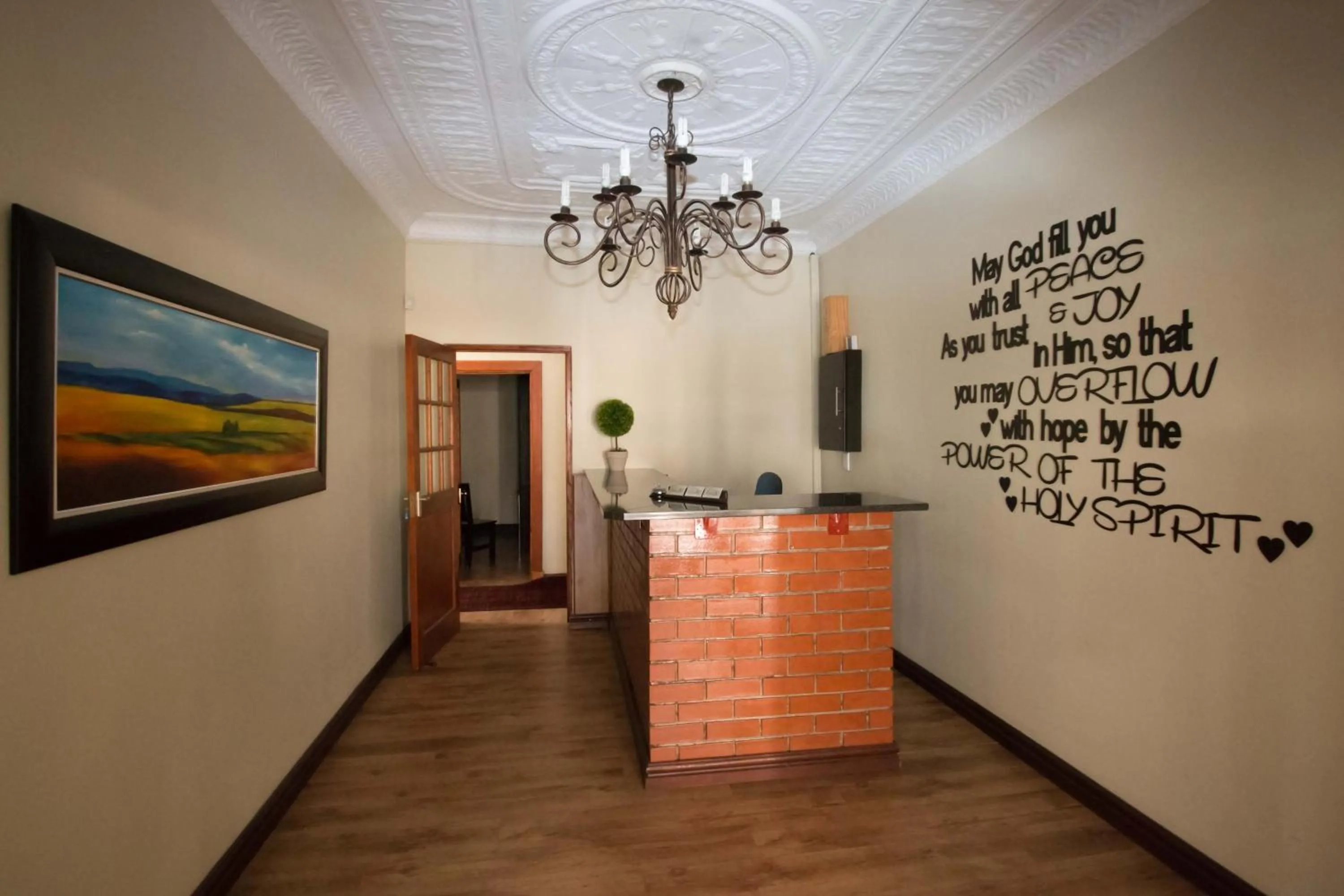 Lobby or reception in The Nightingale Guesthouse