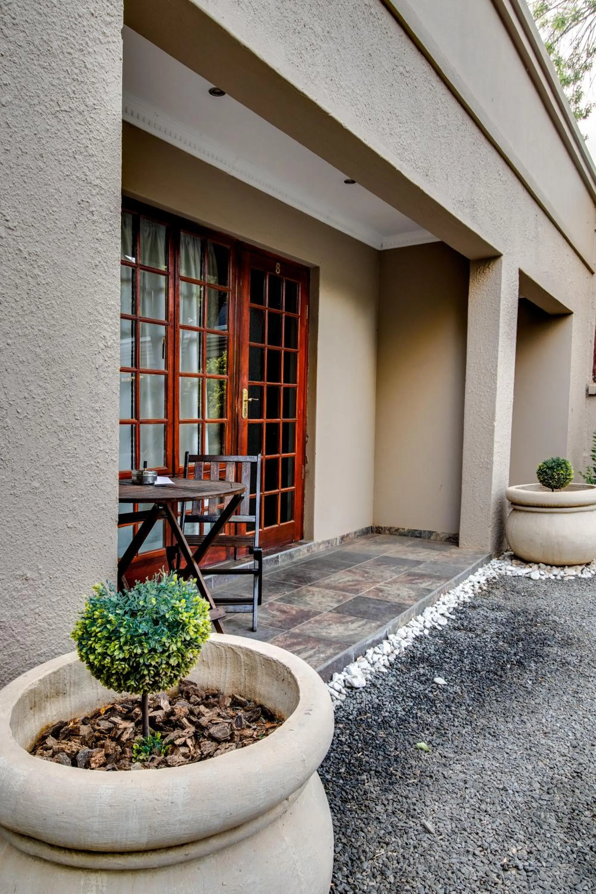 Patio in The Nightingale Guesthouse