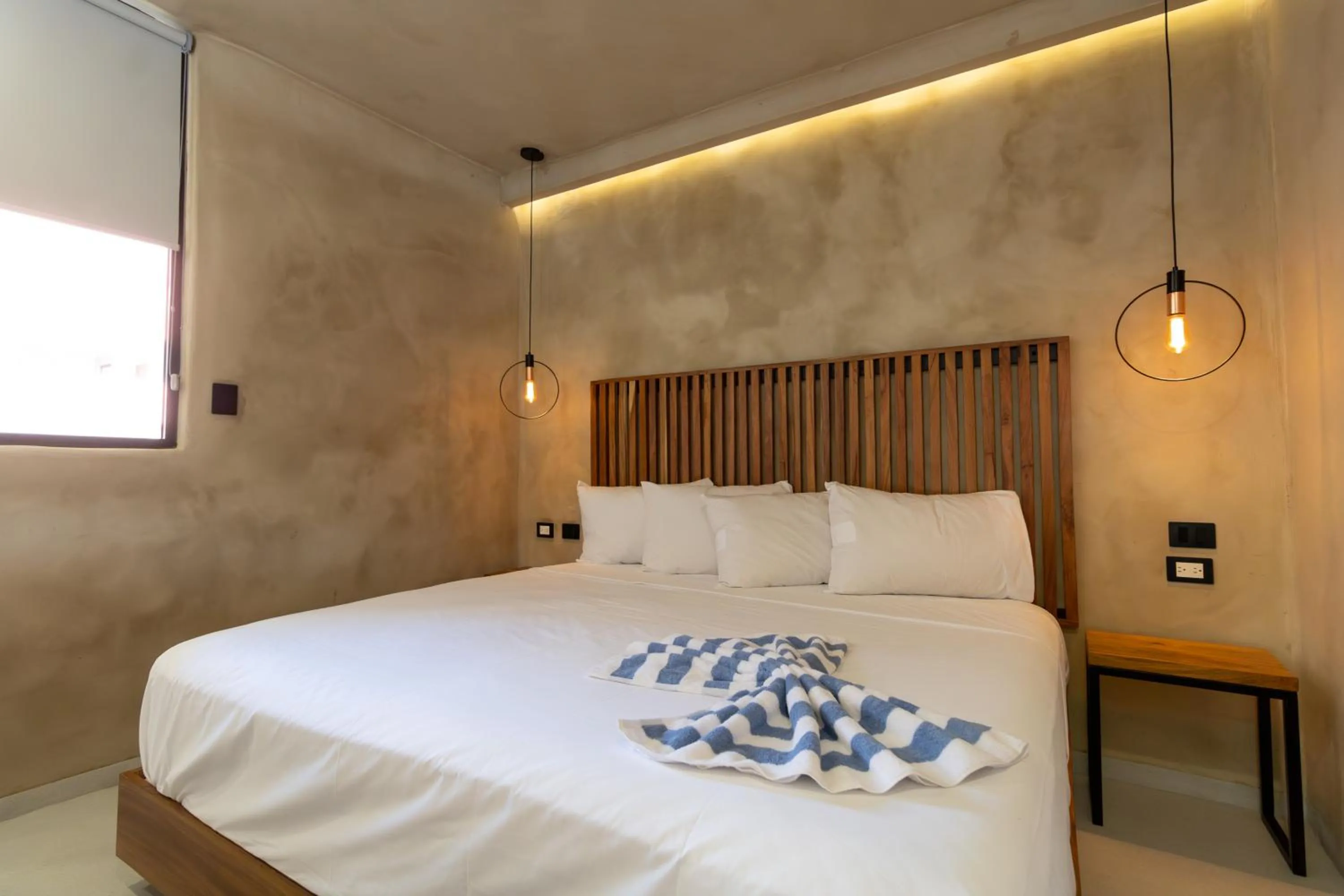 Bed in Casa Arkana Zicatela by Grupo Amber