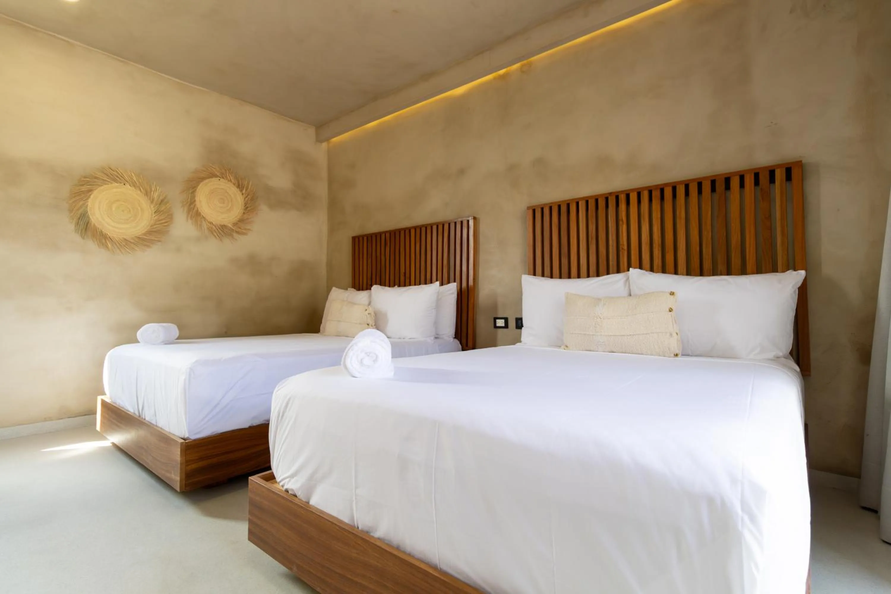 Bed in Casa Arkana Zicatela by Grupo Amber