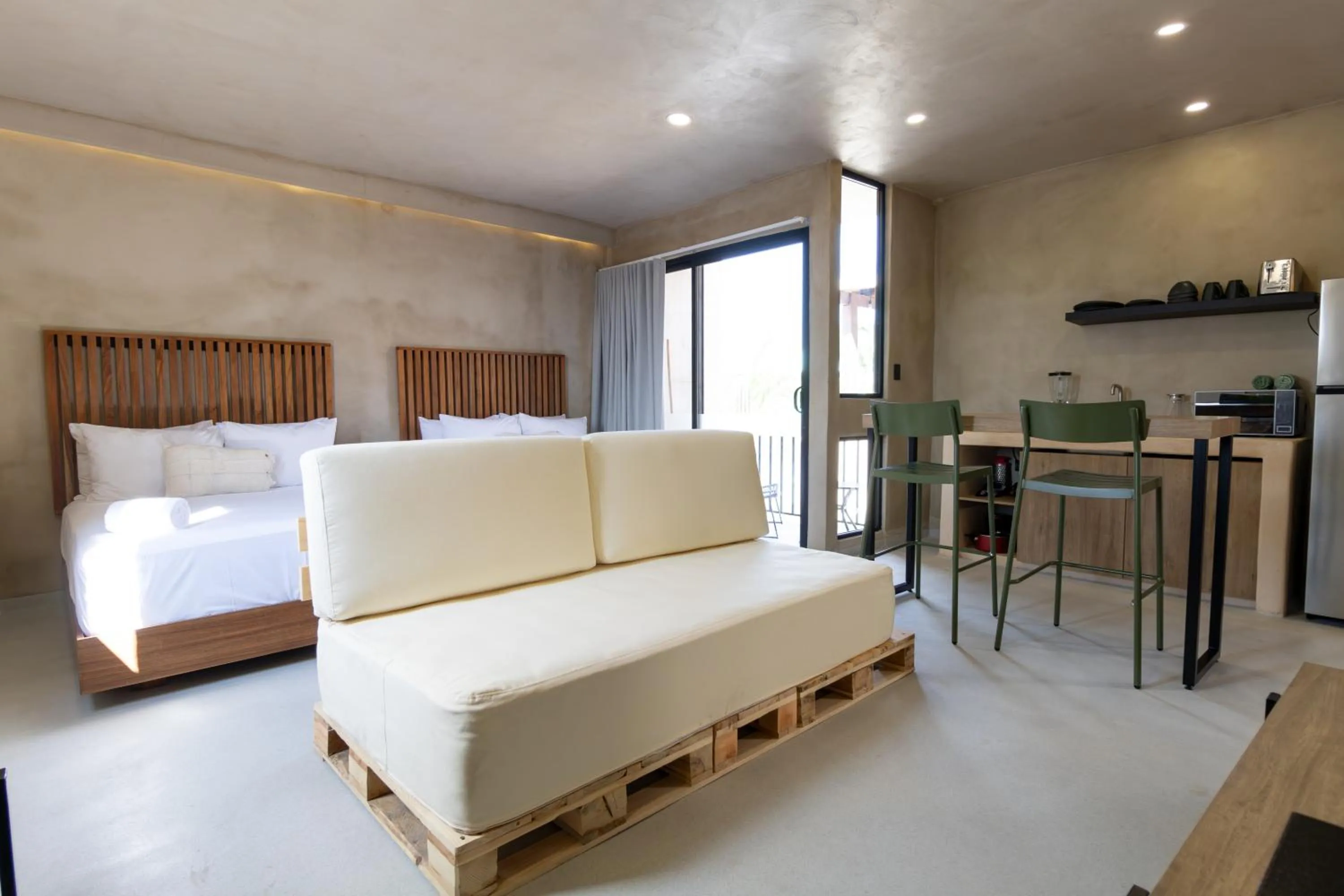 Bed in Casa Arkana Zicatela by Grupo Amber
