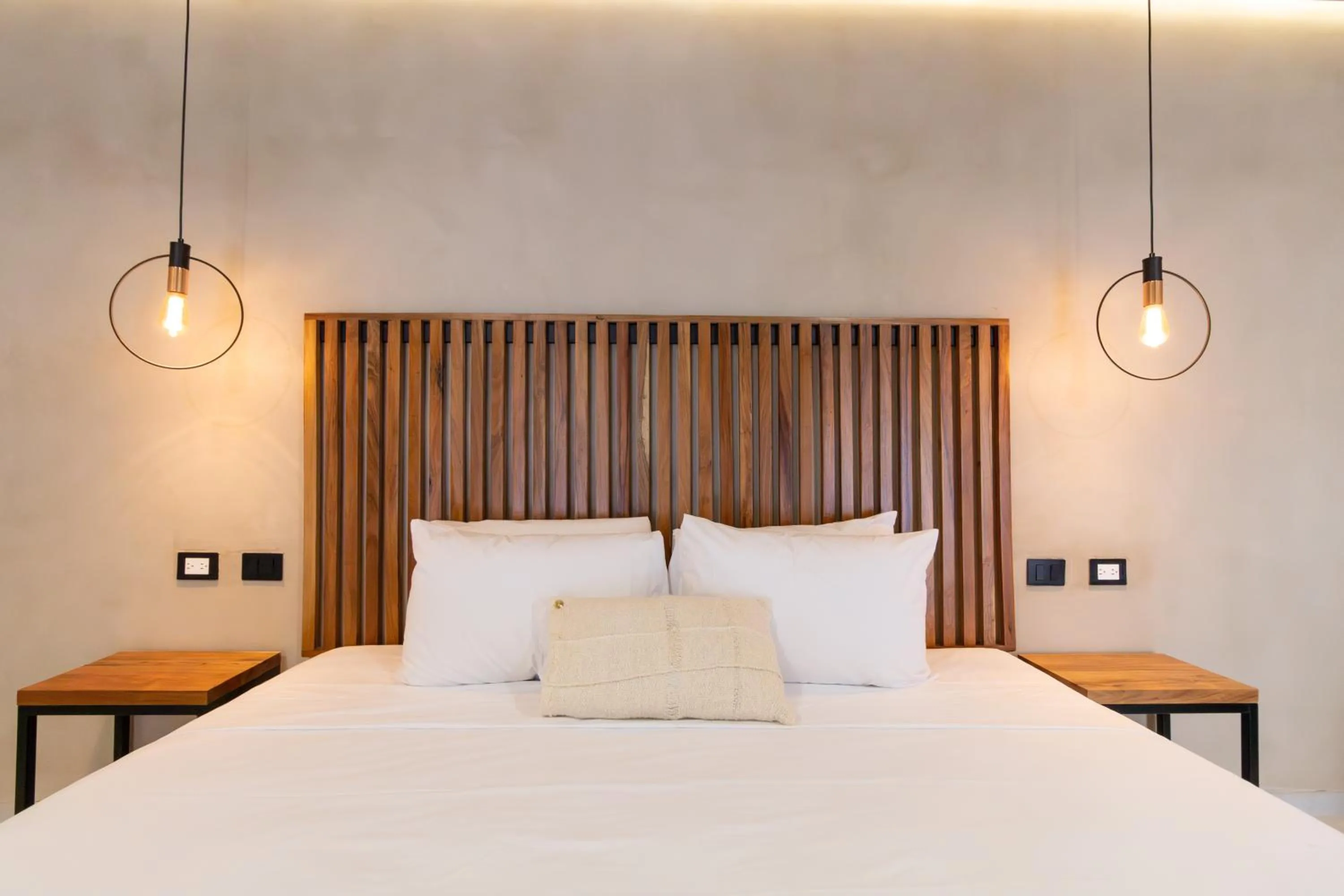Bed in Casa Arkana Zicatela by Grupo Amber