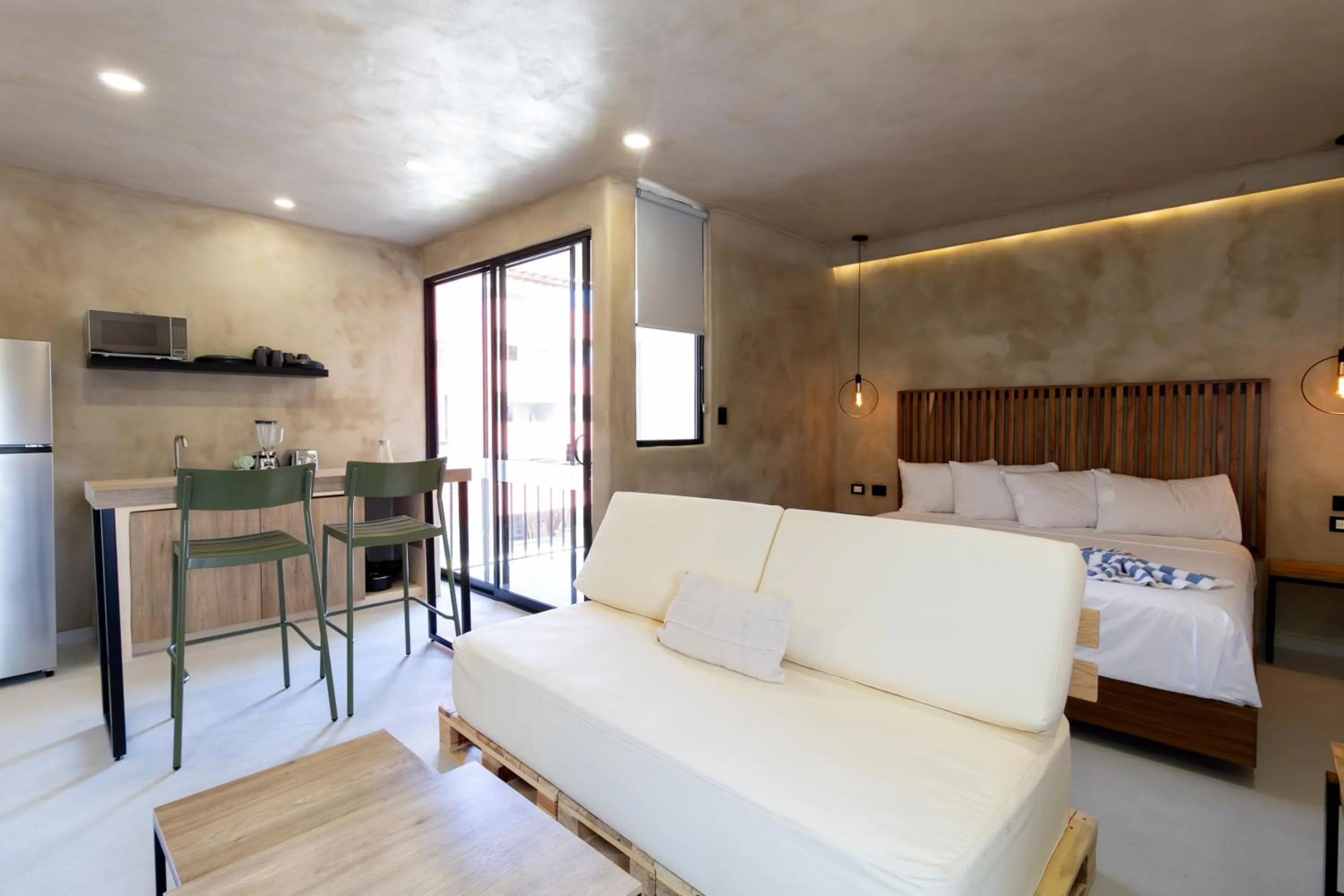 Bed in Casa Arkana Zicatela by Grupo Amber