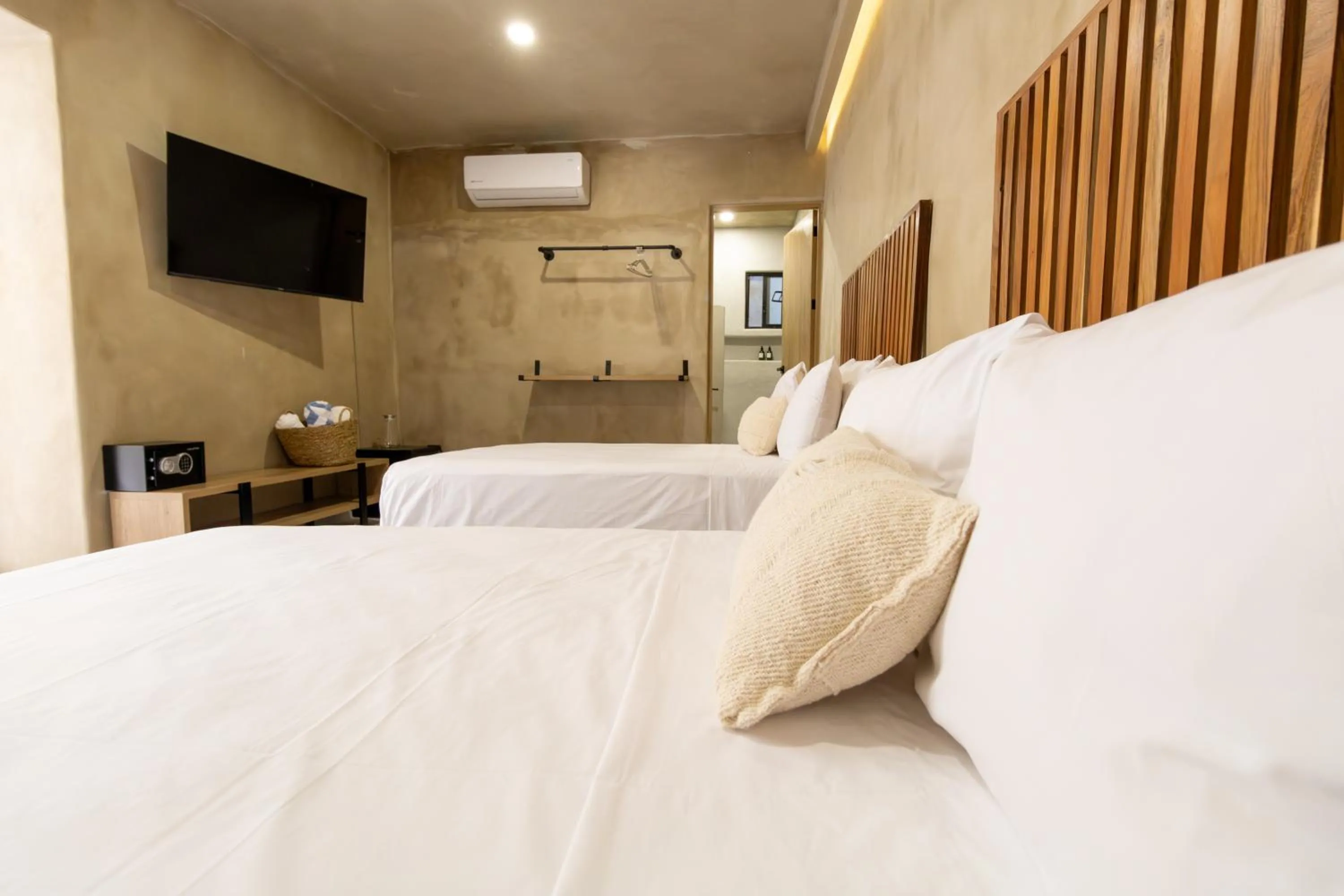 Bed in Casa Arkana Zicatela by Grupo Amber