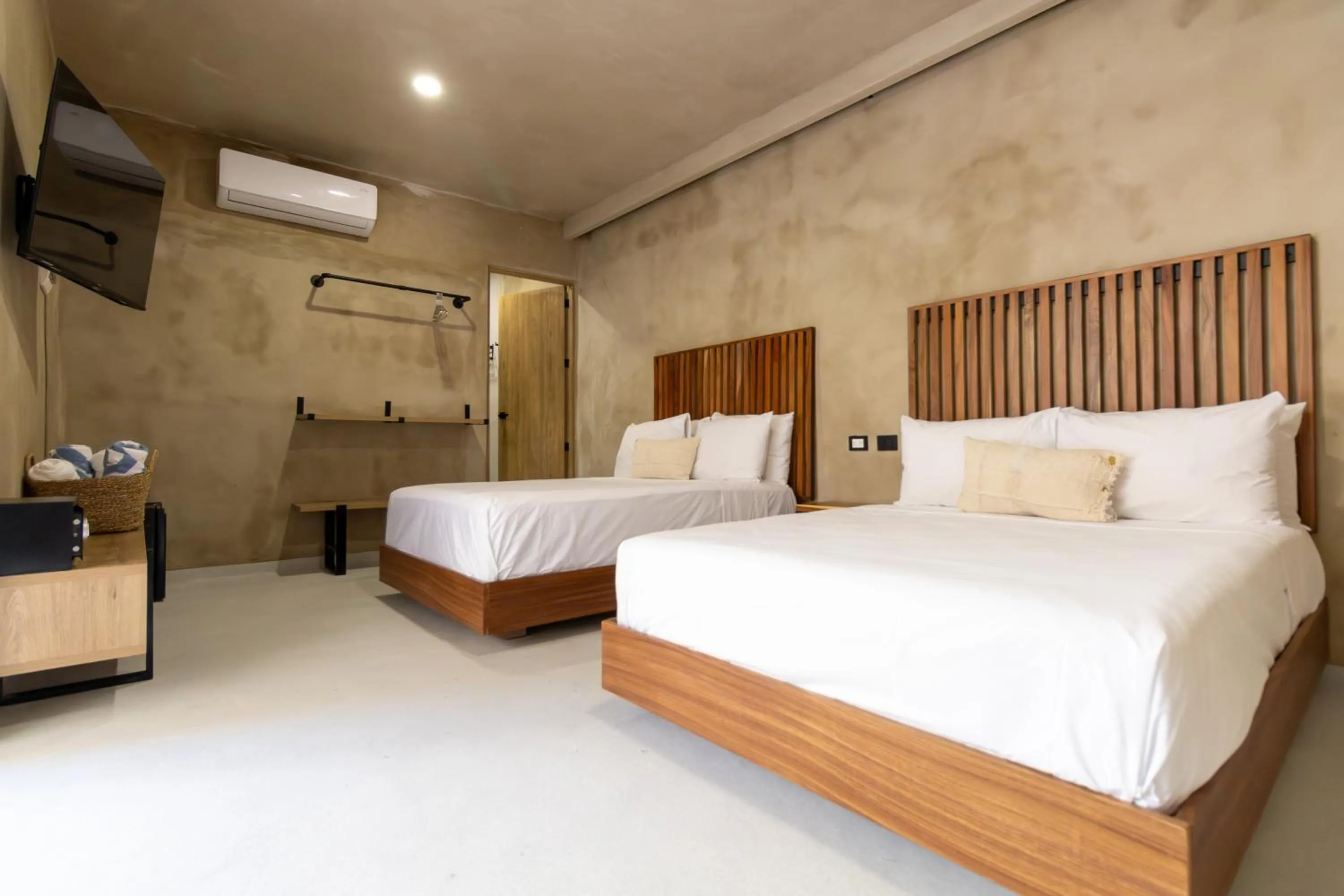Bed in Casa Arkana Zicatela by Grupo Amber