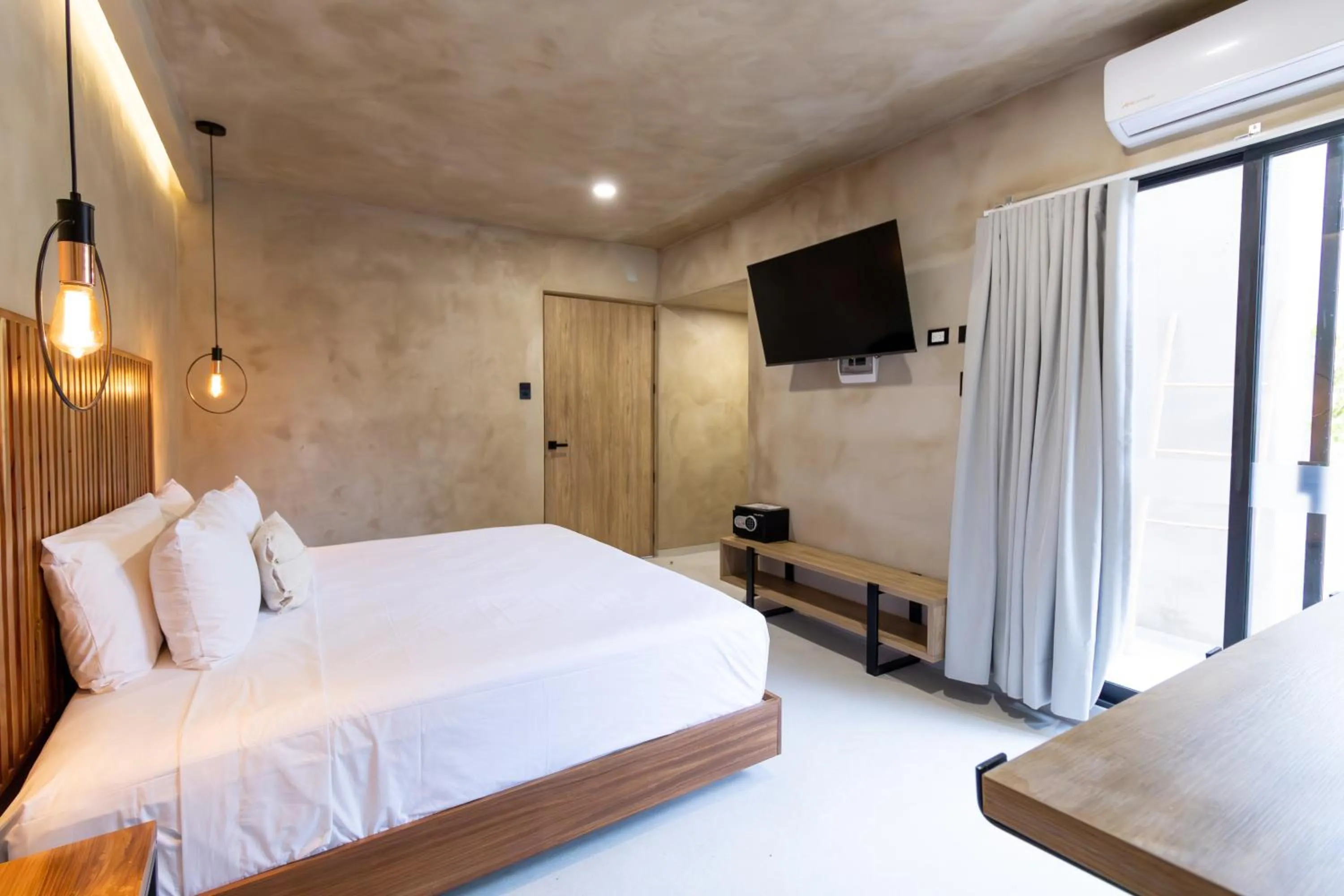 Bed in Casa Arkana Zicatela by Grupo Amber