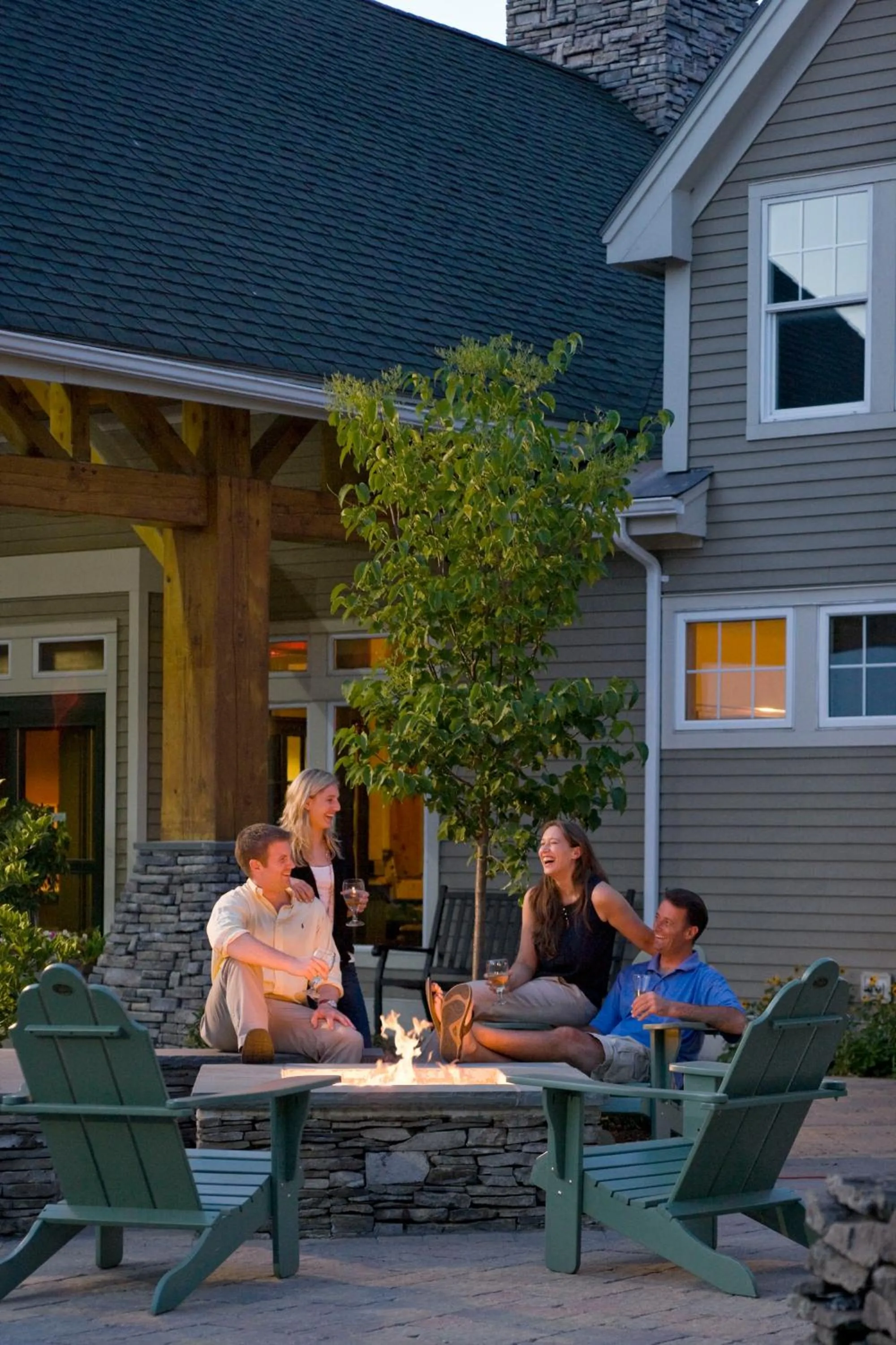 Property building in Green Mountain Suites Hotel