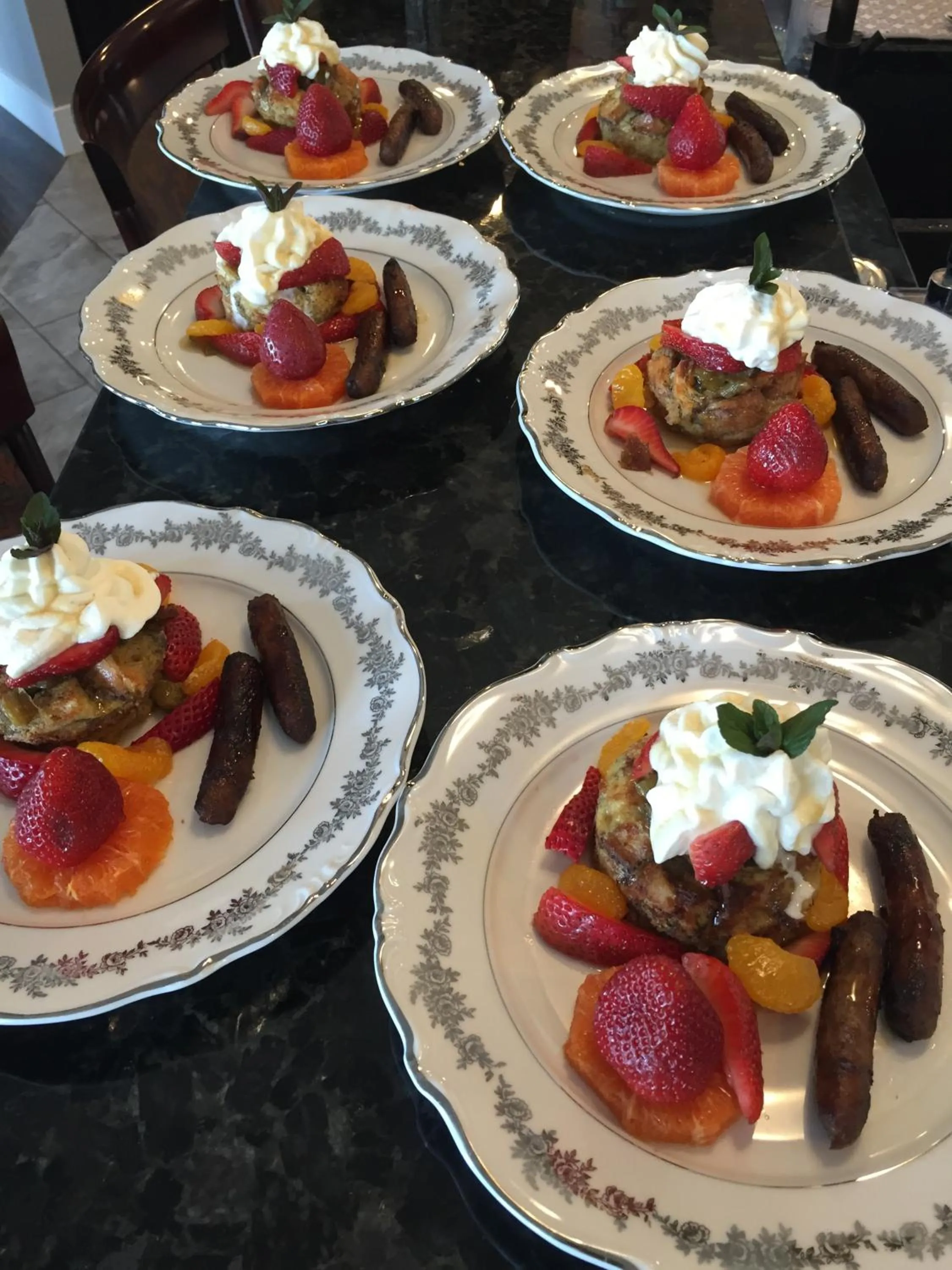 Breakfast in Brookside Inn Boutique Hotel