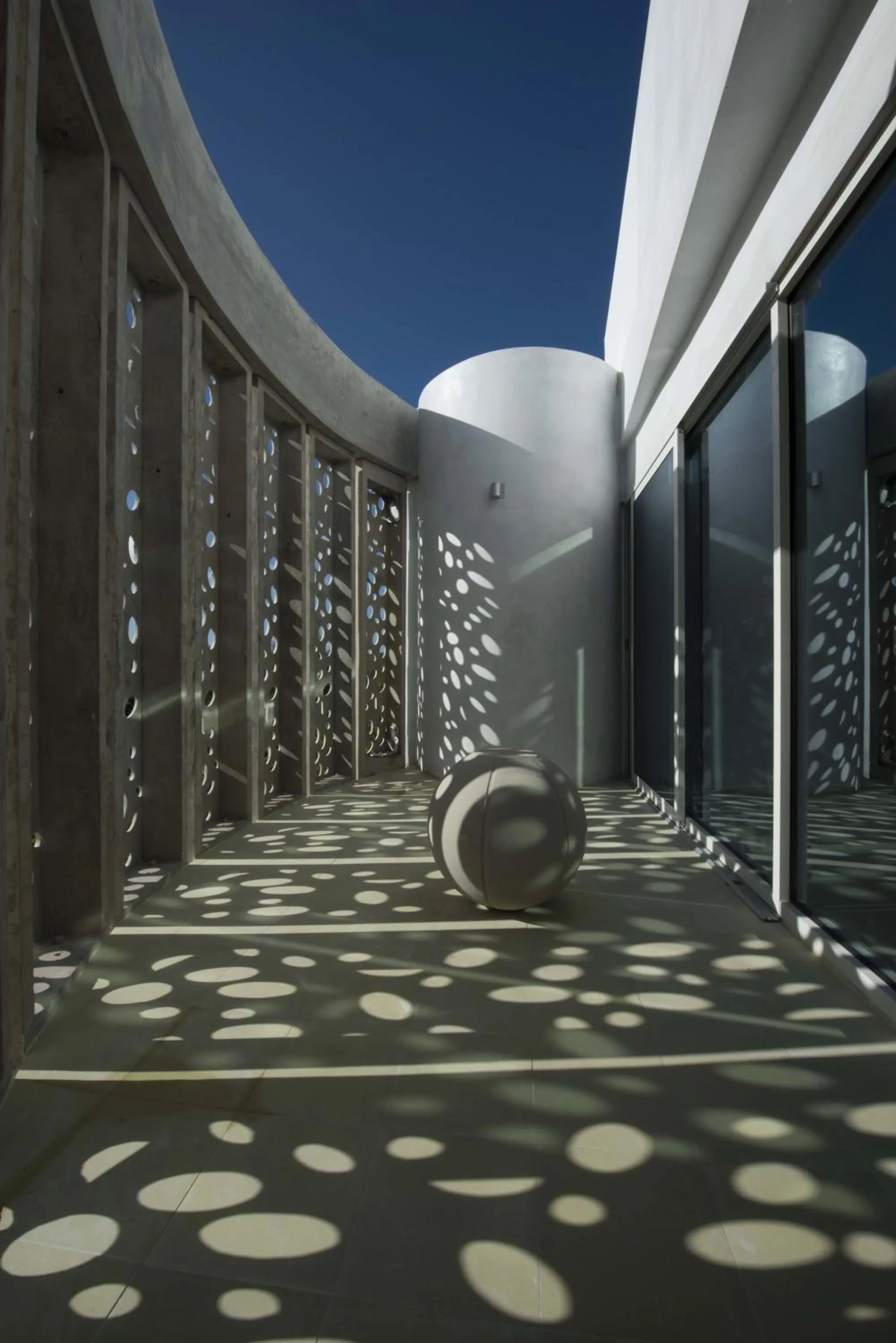 Decorative detail in El Blok