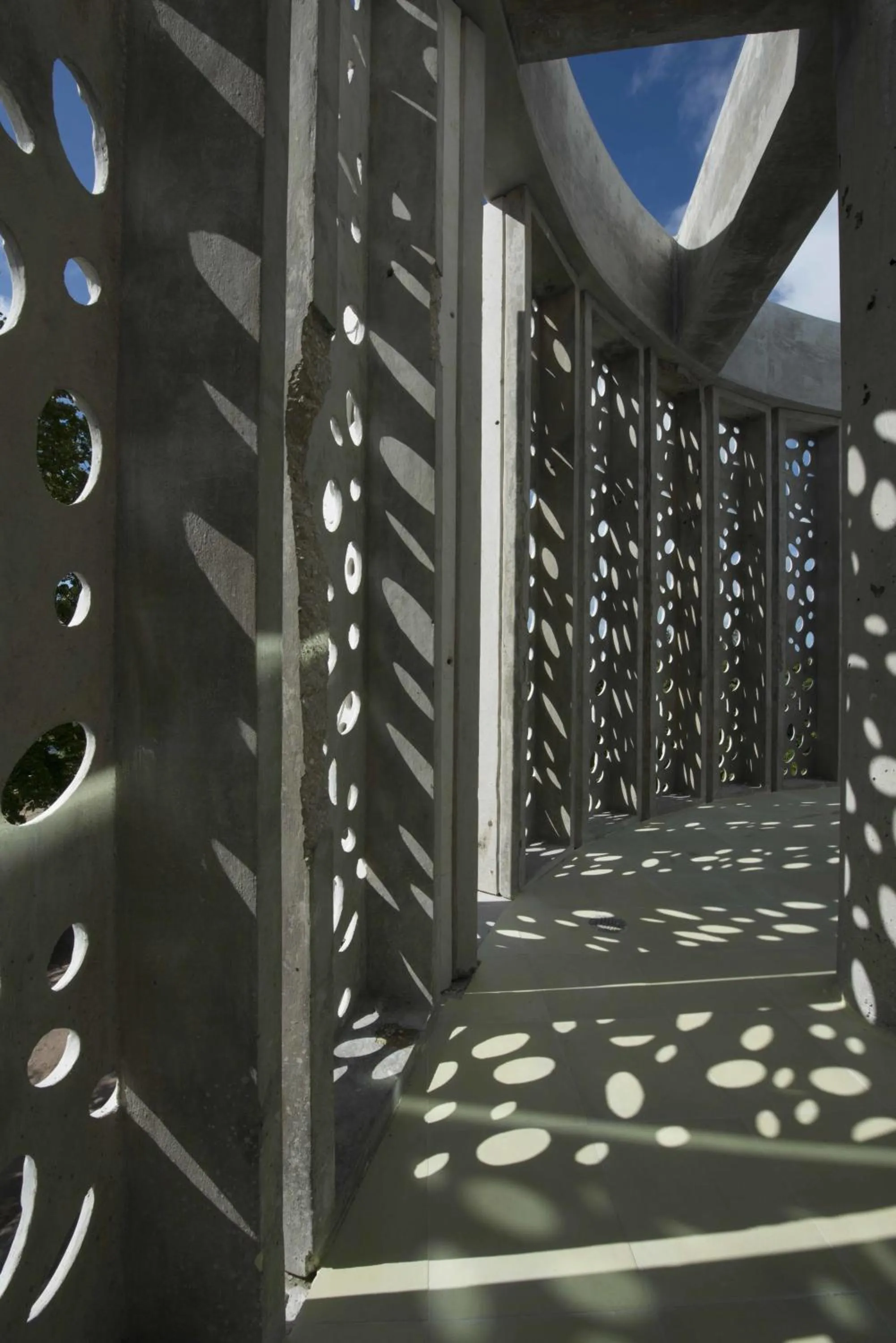 Decorative detail in El Blok