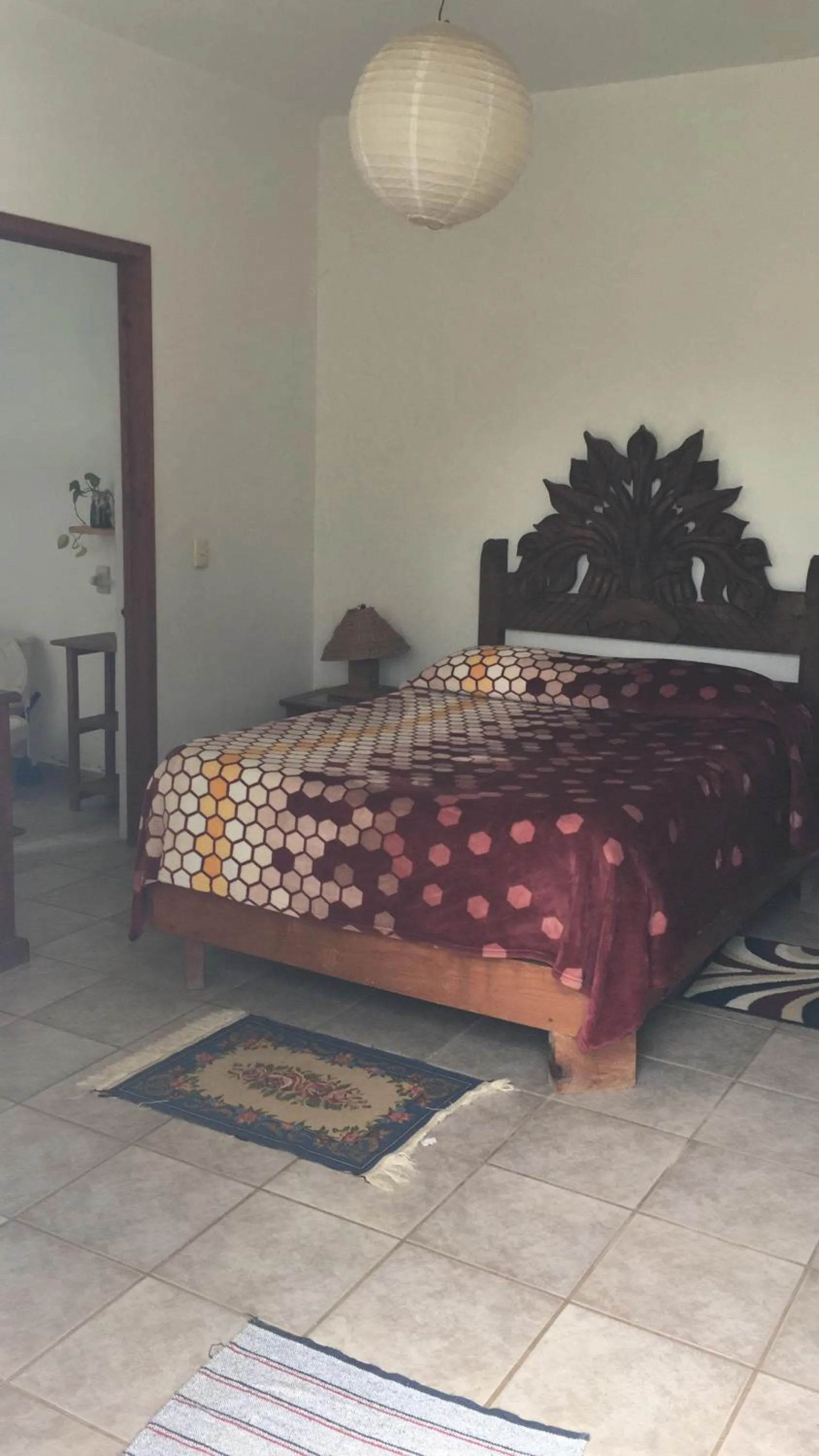Patio, Bed in El Rincón de San Agustín Etla