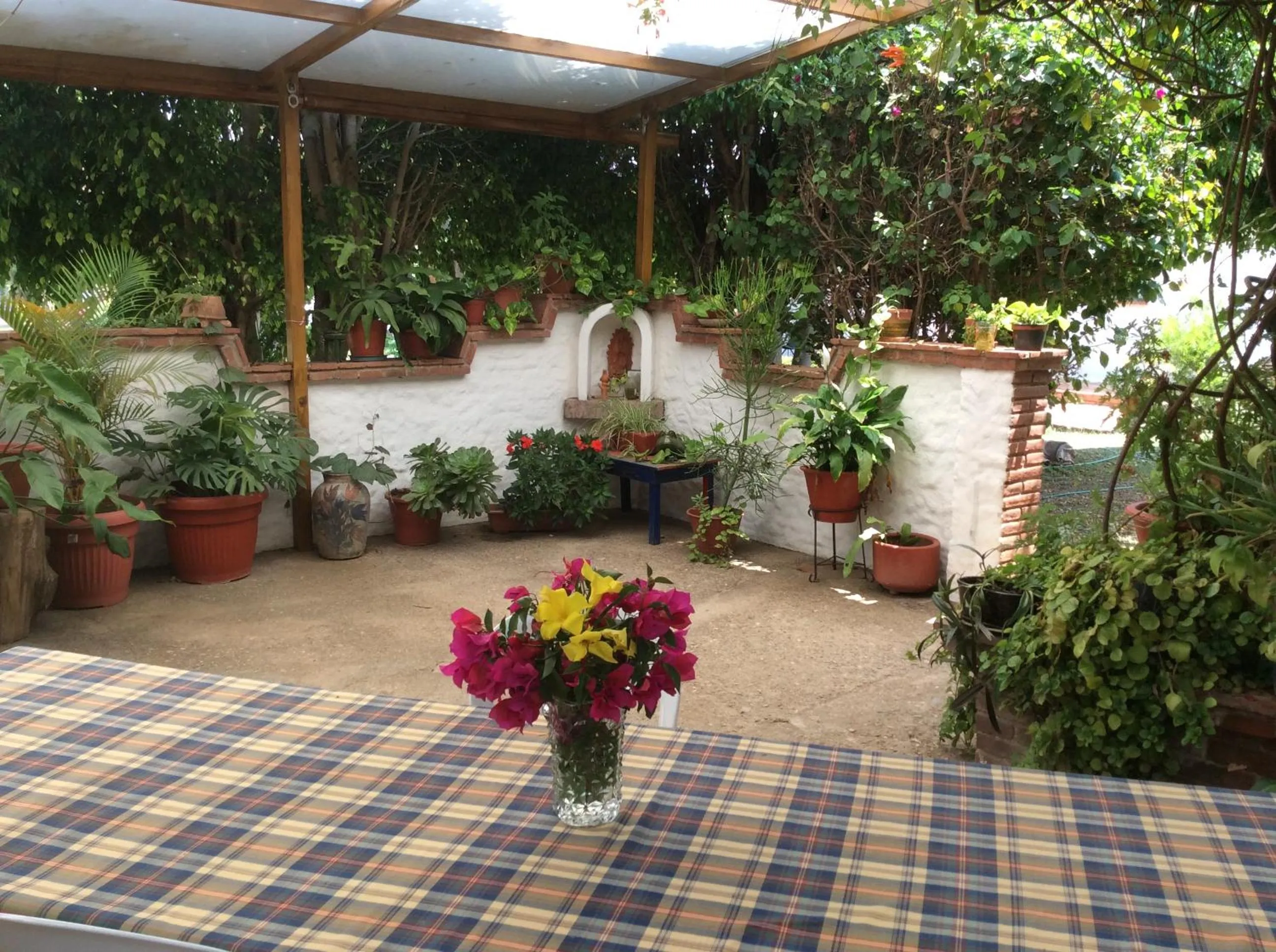 Patio in El Rincón de San Agustín Etla
