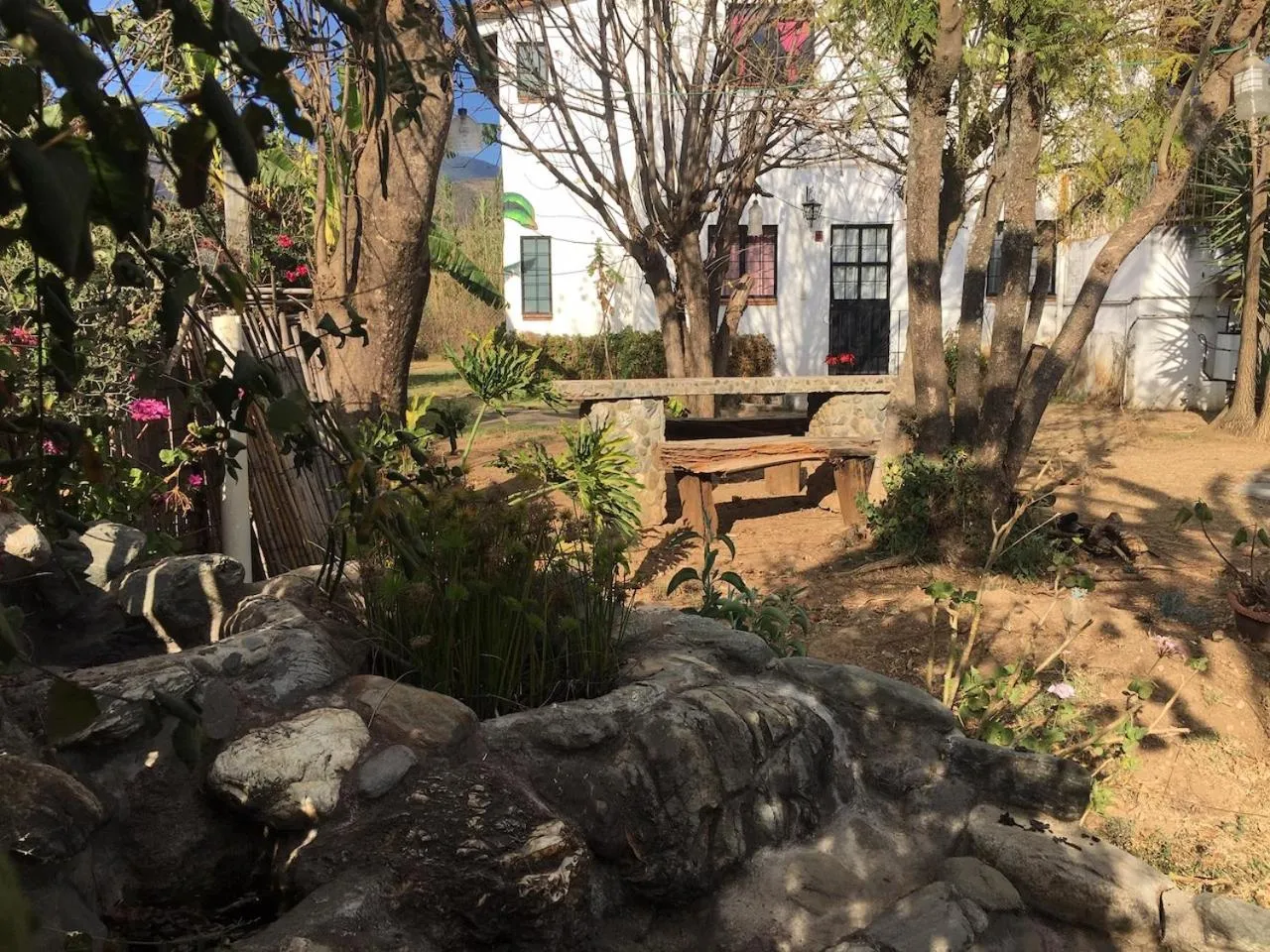 Patio in El Rincón de San Agustín Etla
