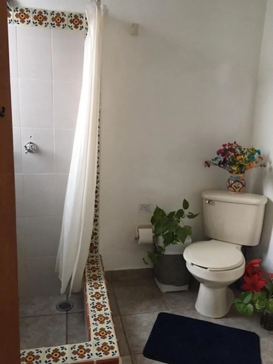 Shower in El Rincón de San Agustín Etla