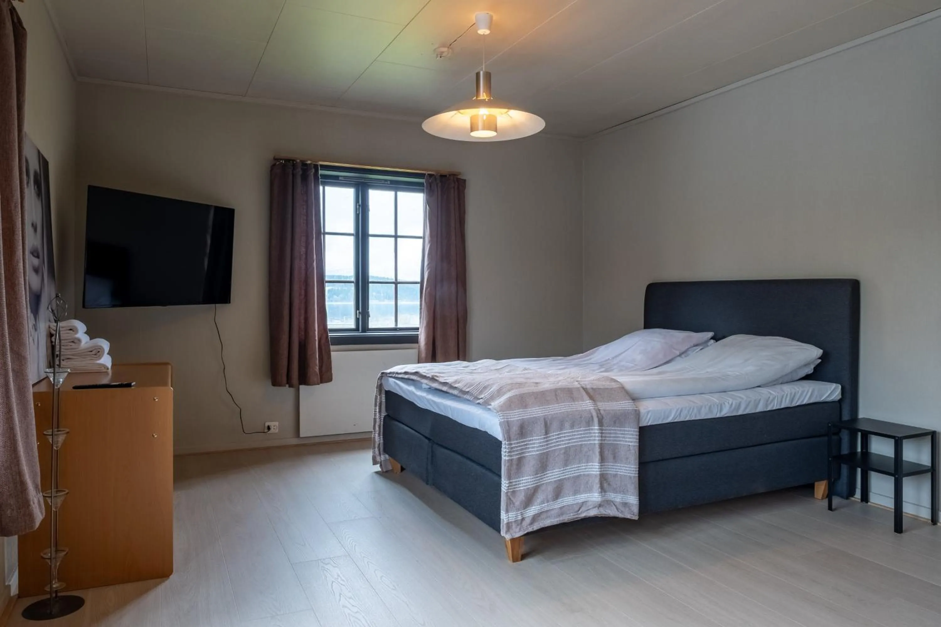 Bed in Snåsa Hotell
