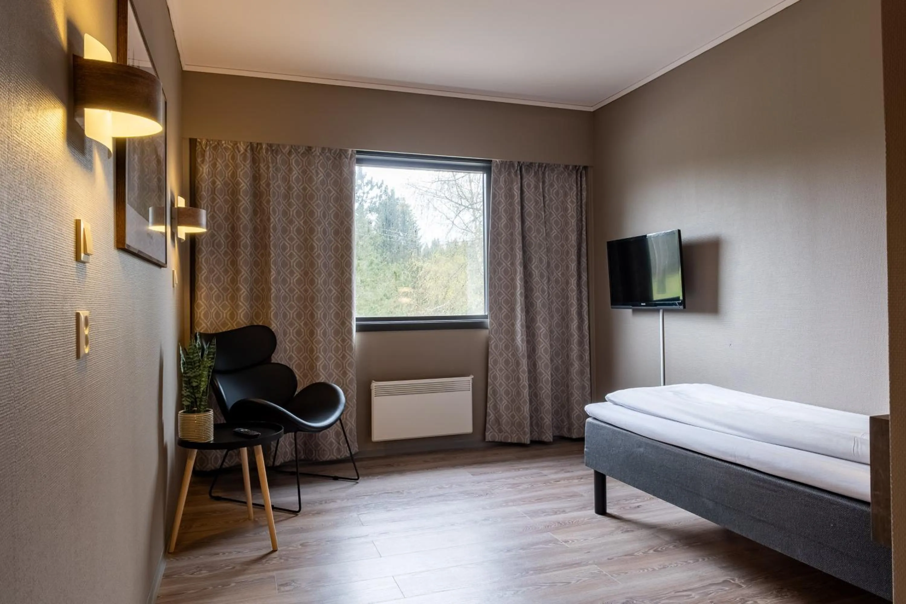 Bed in Snåsa Hotell