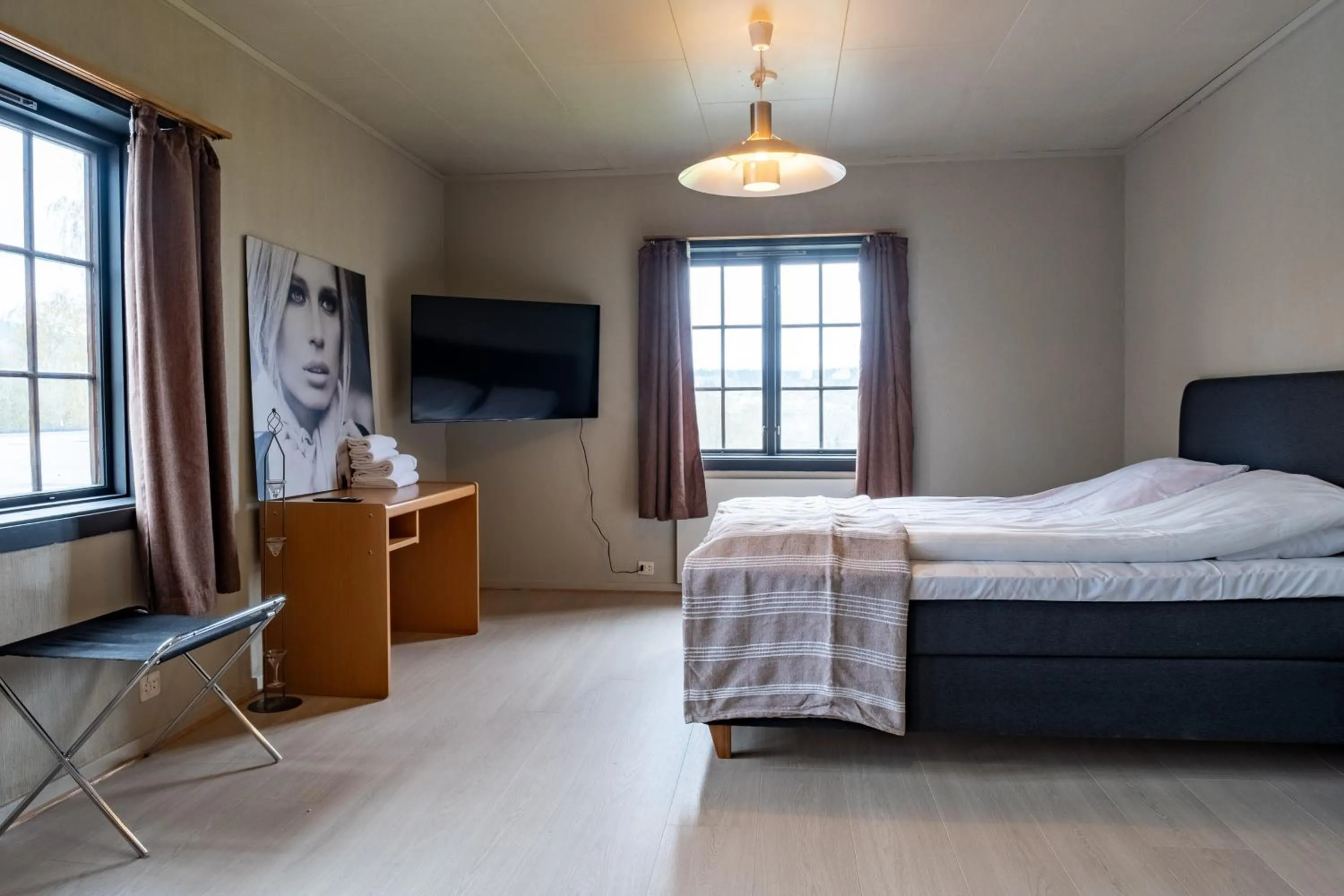 Bed in Snåsa Hotell