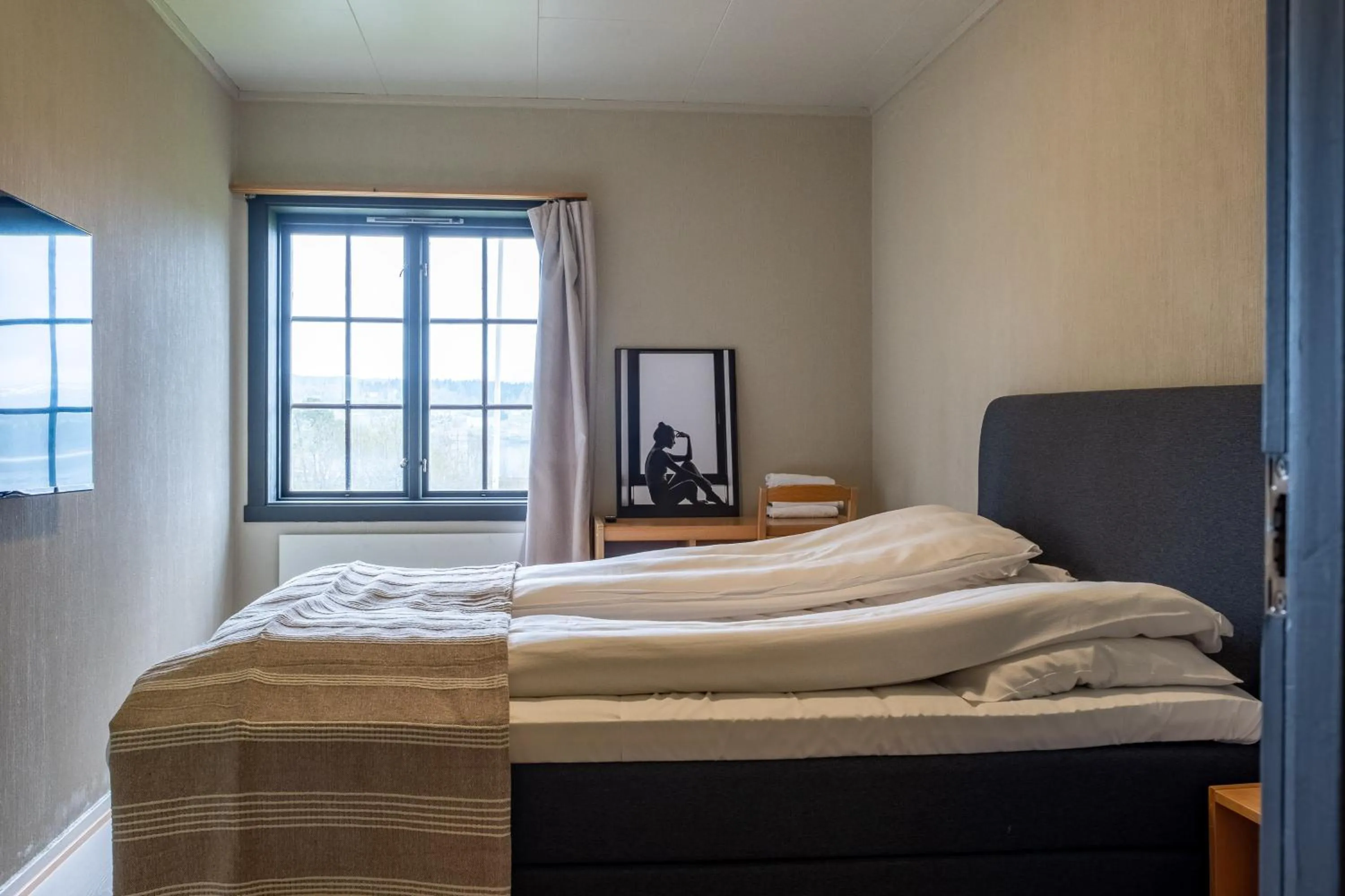 Bed in Snåsa Hotell