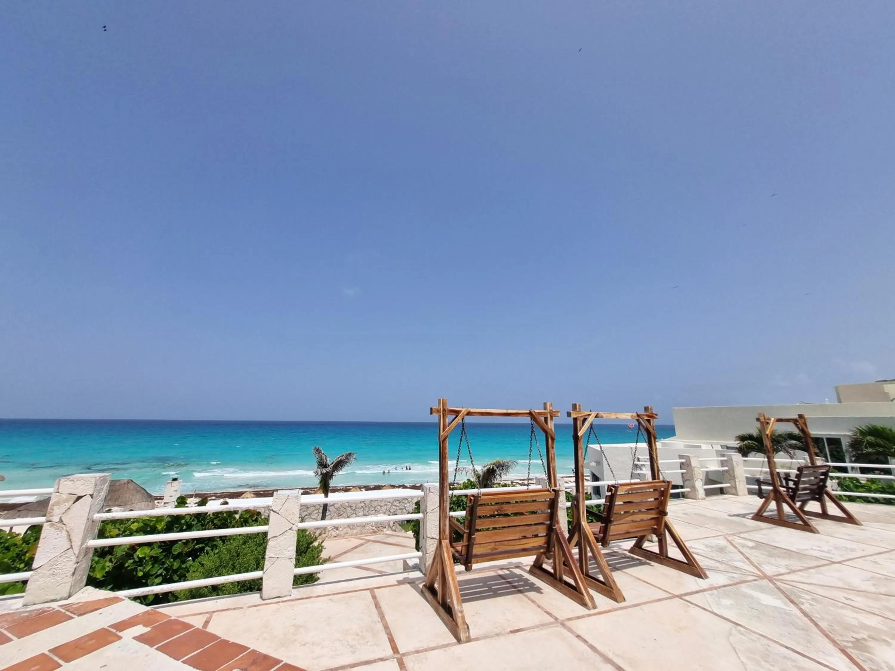 Swimming pool in Apartment Ocean Front Cancun