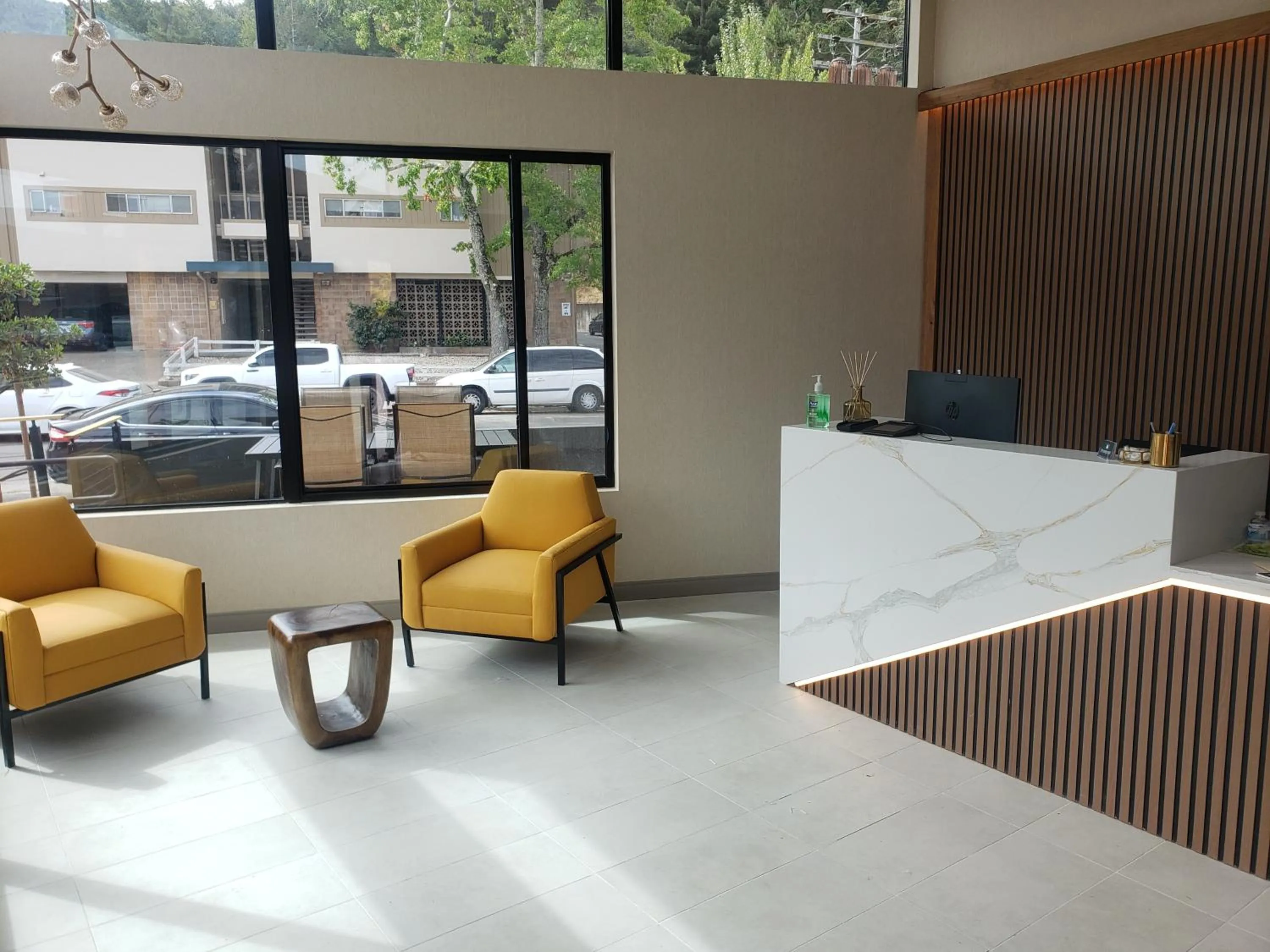 Lobby or reception in The Evergreen