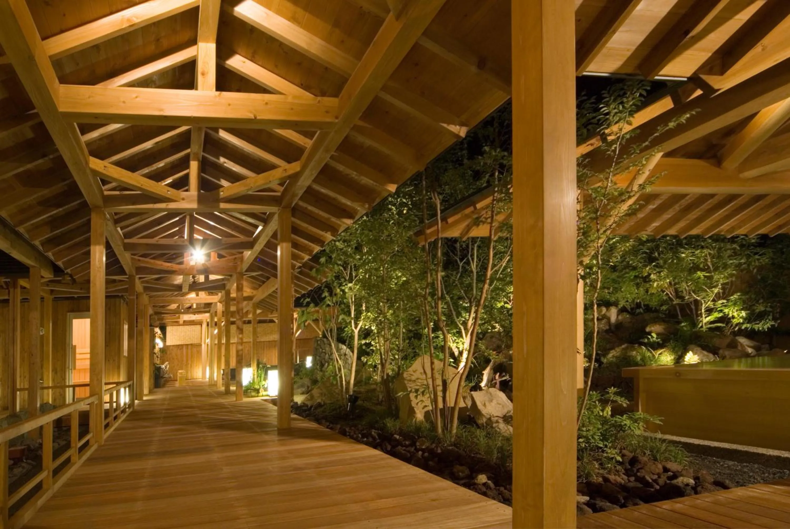 Garden in Shimobe Hotel