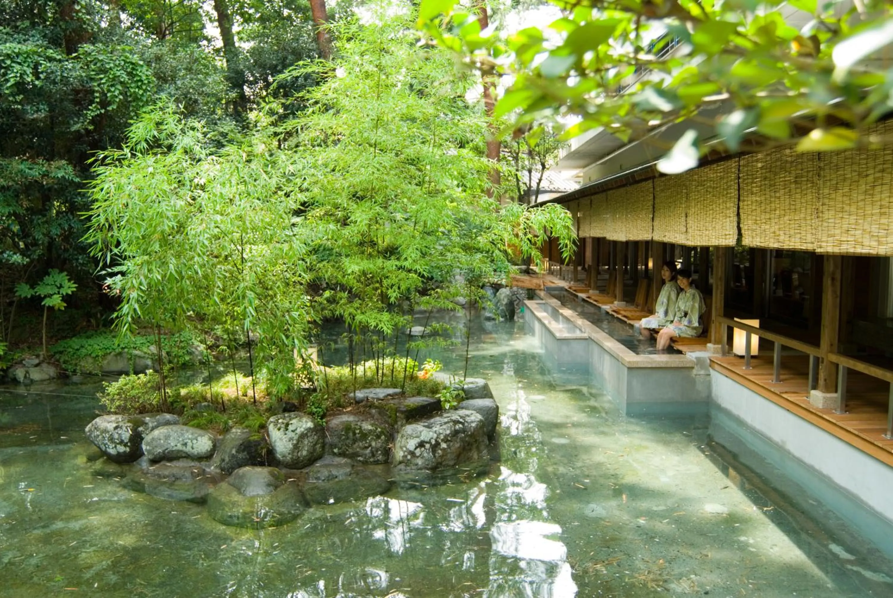 Garden in Shimobe Hotel