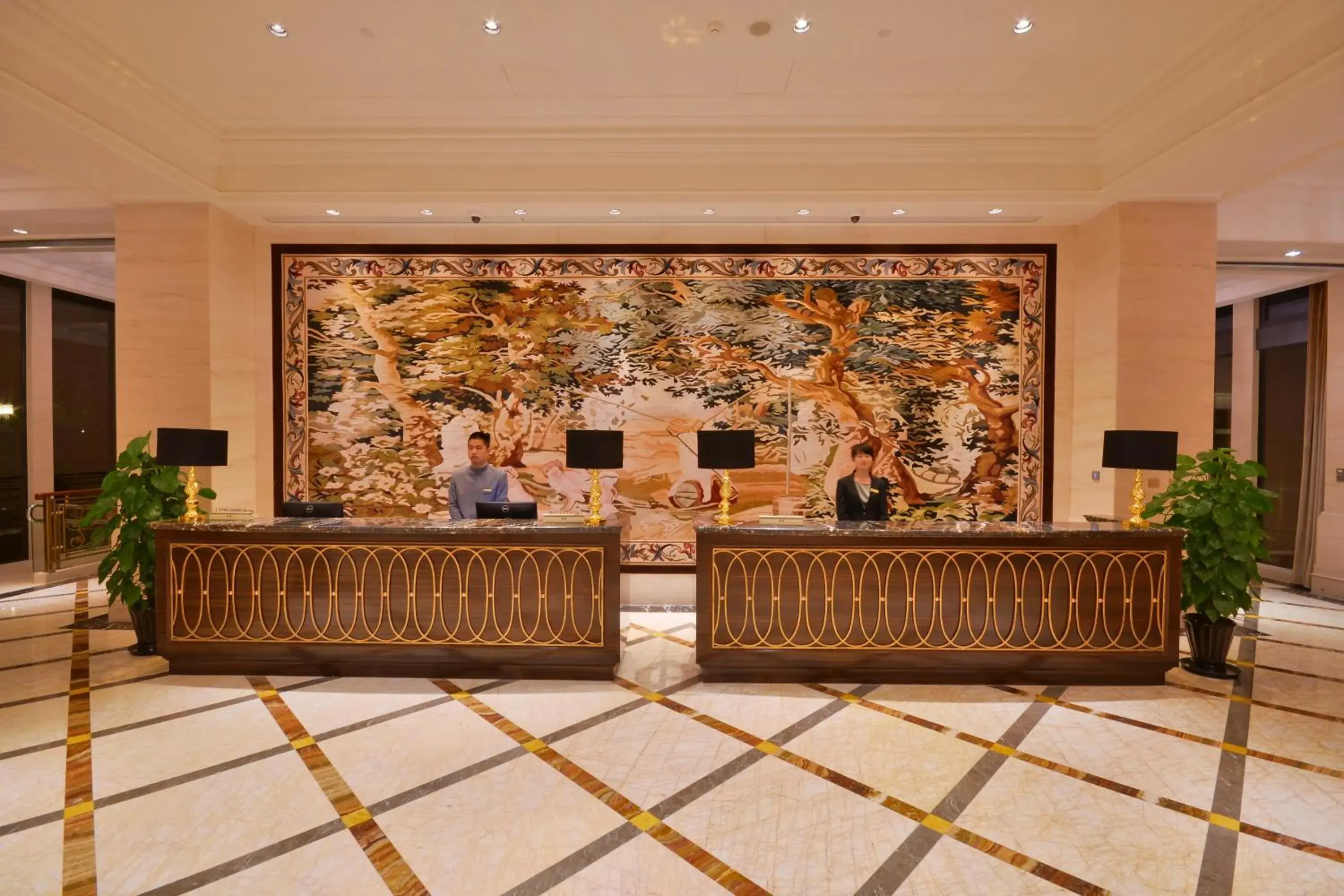 Lobby or reception in Urban Island Hotel Shanghai Lobby or reception in Urban Island Hotel Shanghai