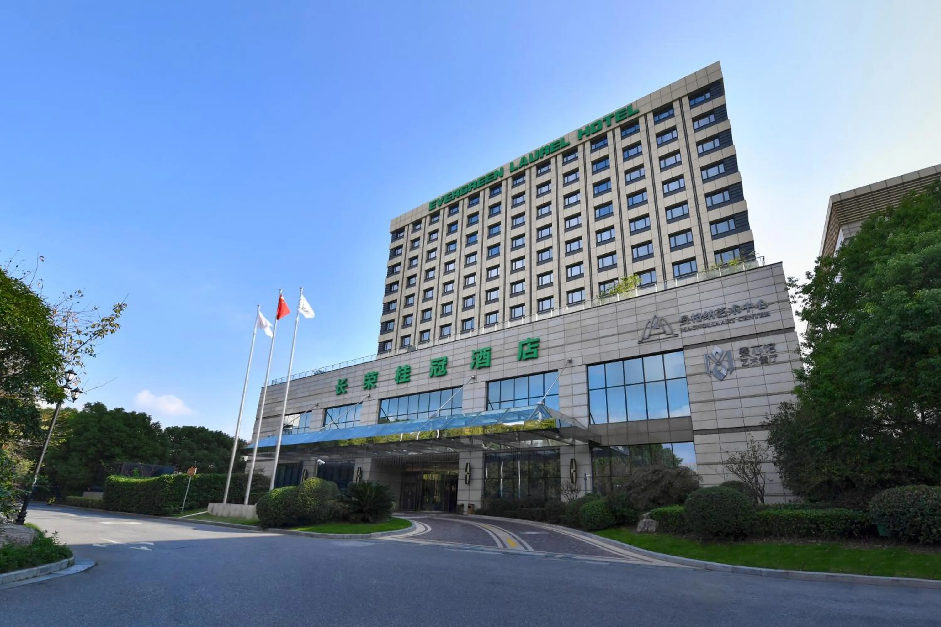 Property building in Evergreen Laurel Hotel, Shanghai