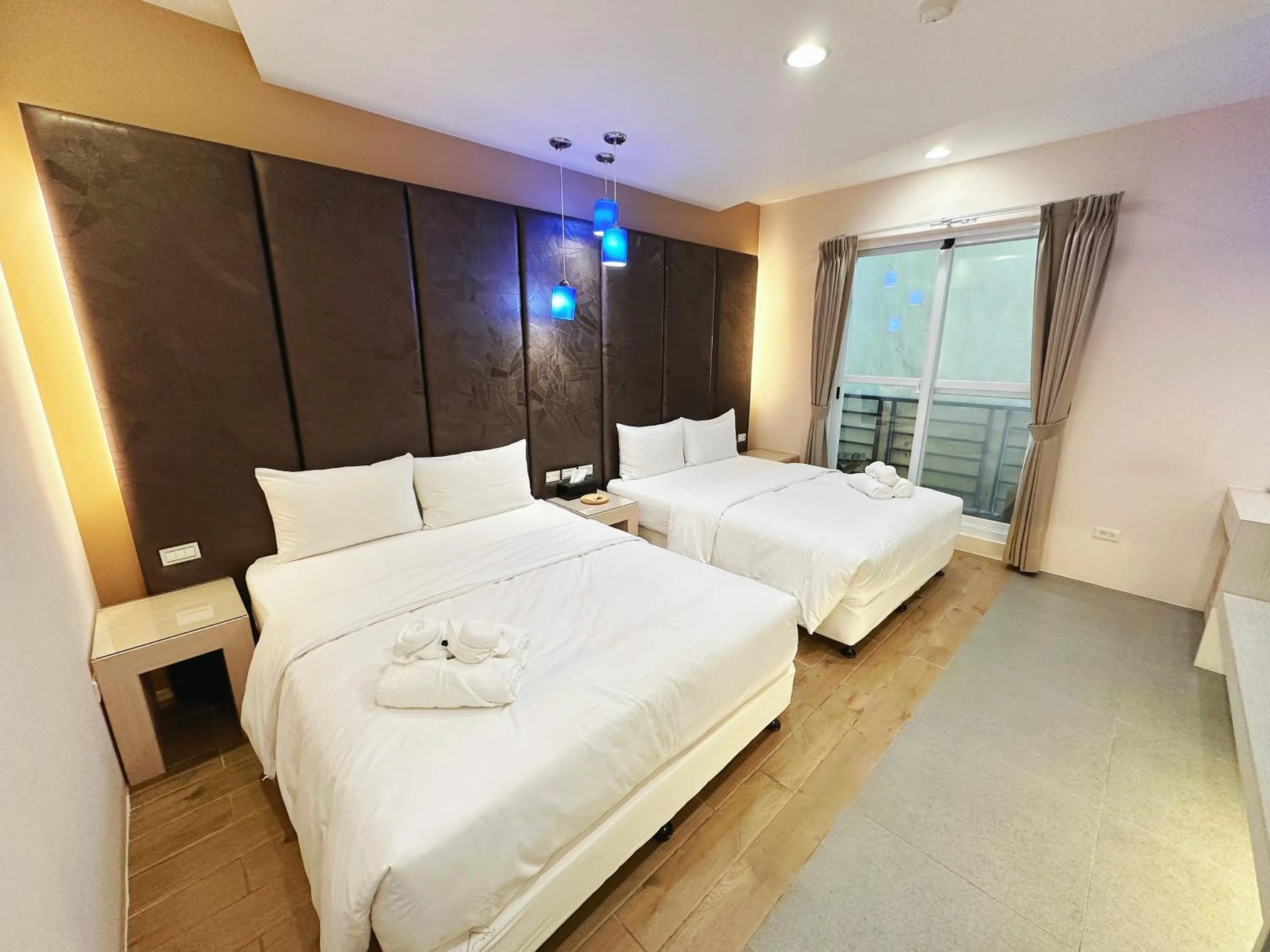 Bed in Bai Sha Tan Cottage