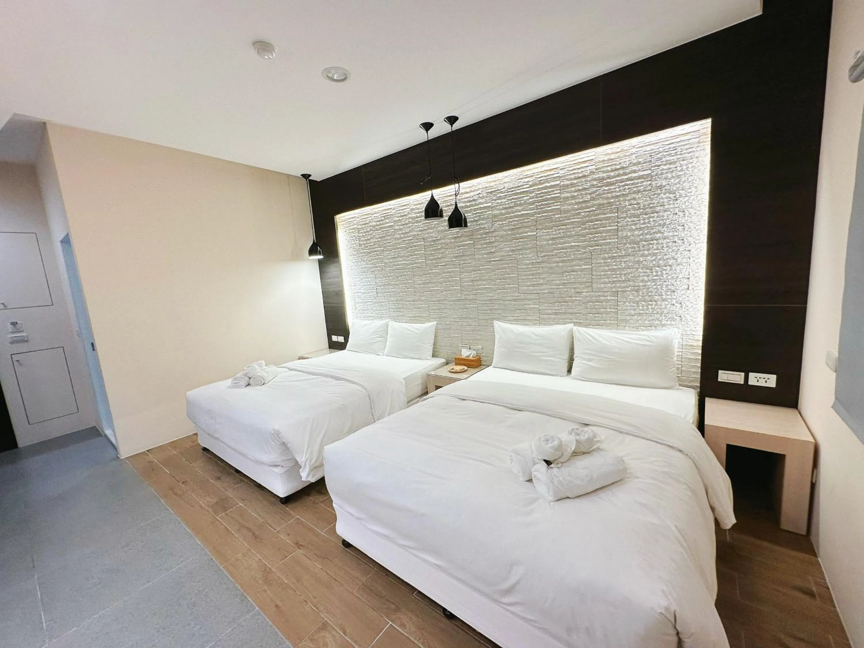 Bed in Bai Sha Tan Cottage