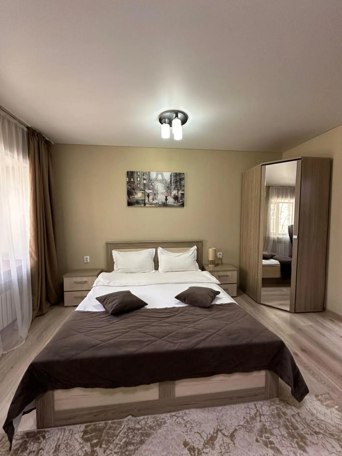 Bed in Deluxe SPA-Hotel