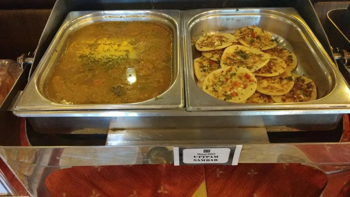 Buffet breakfast in Hotel Niky International